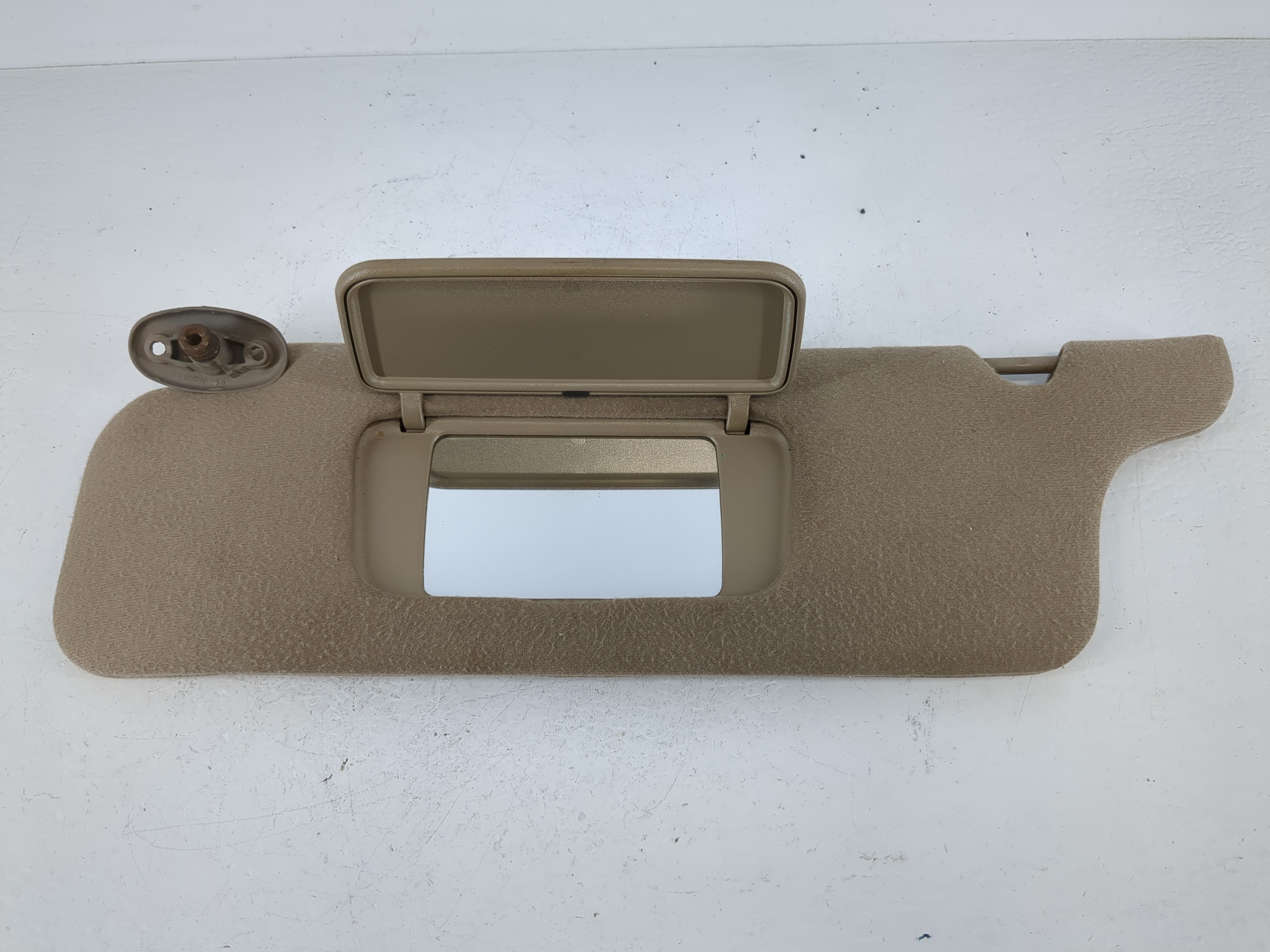 Picture of 2001 Ford Mustang Passenger Sun Visor Mirror Right Sunvisor Beige 1086738
