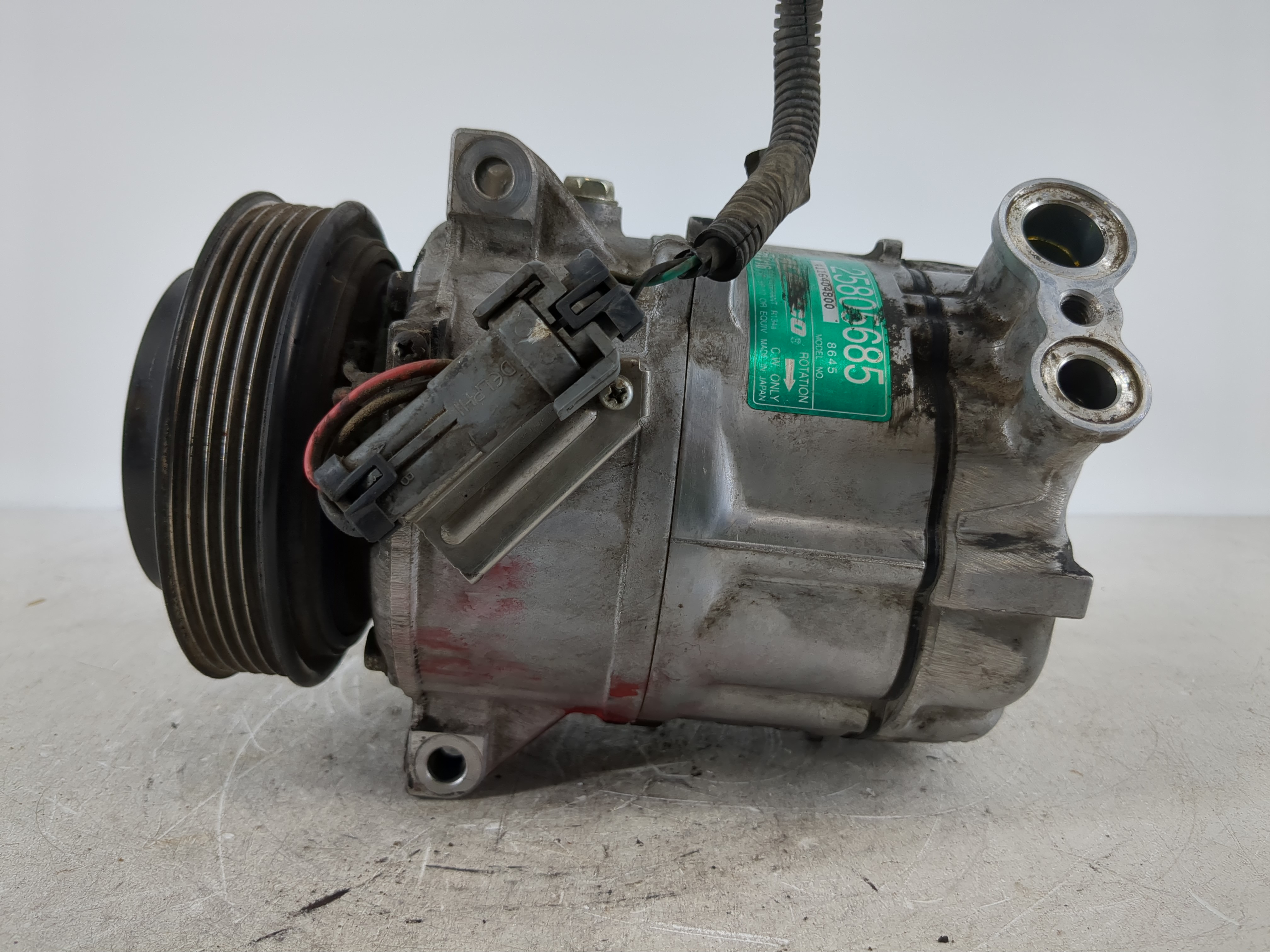 2007-2010 Chevrolet Cobalt Air Conditioning A/c Ac Compressor Oem 1086831 - Oemusedautoparts1.com