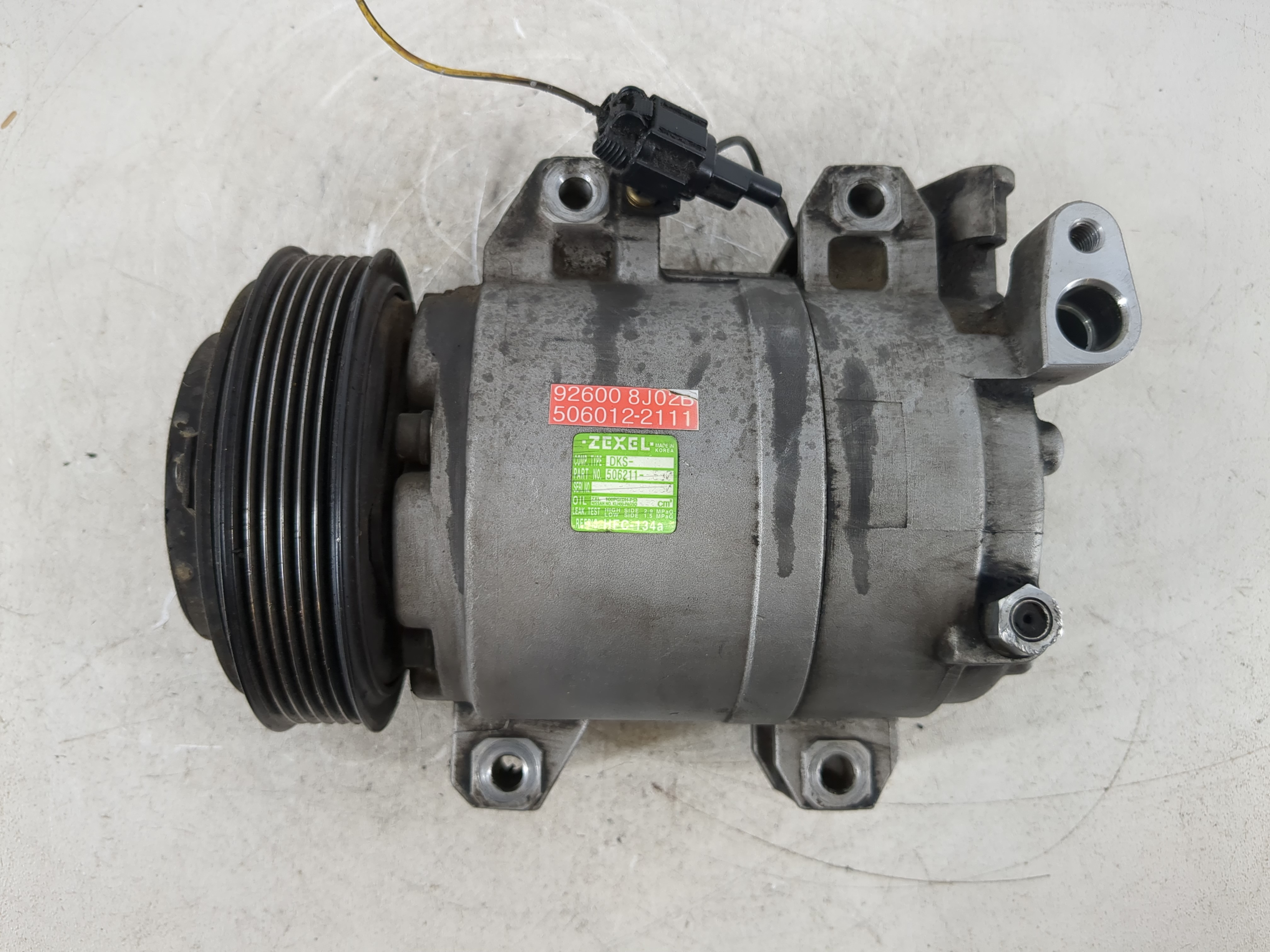 2002-2006 Nissan Altima Air Conditioning A/c Ac Compressor Oem 1086832 - Oemusedautoparts1.com