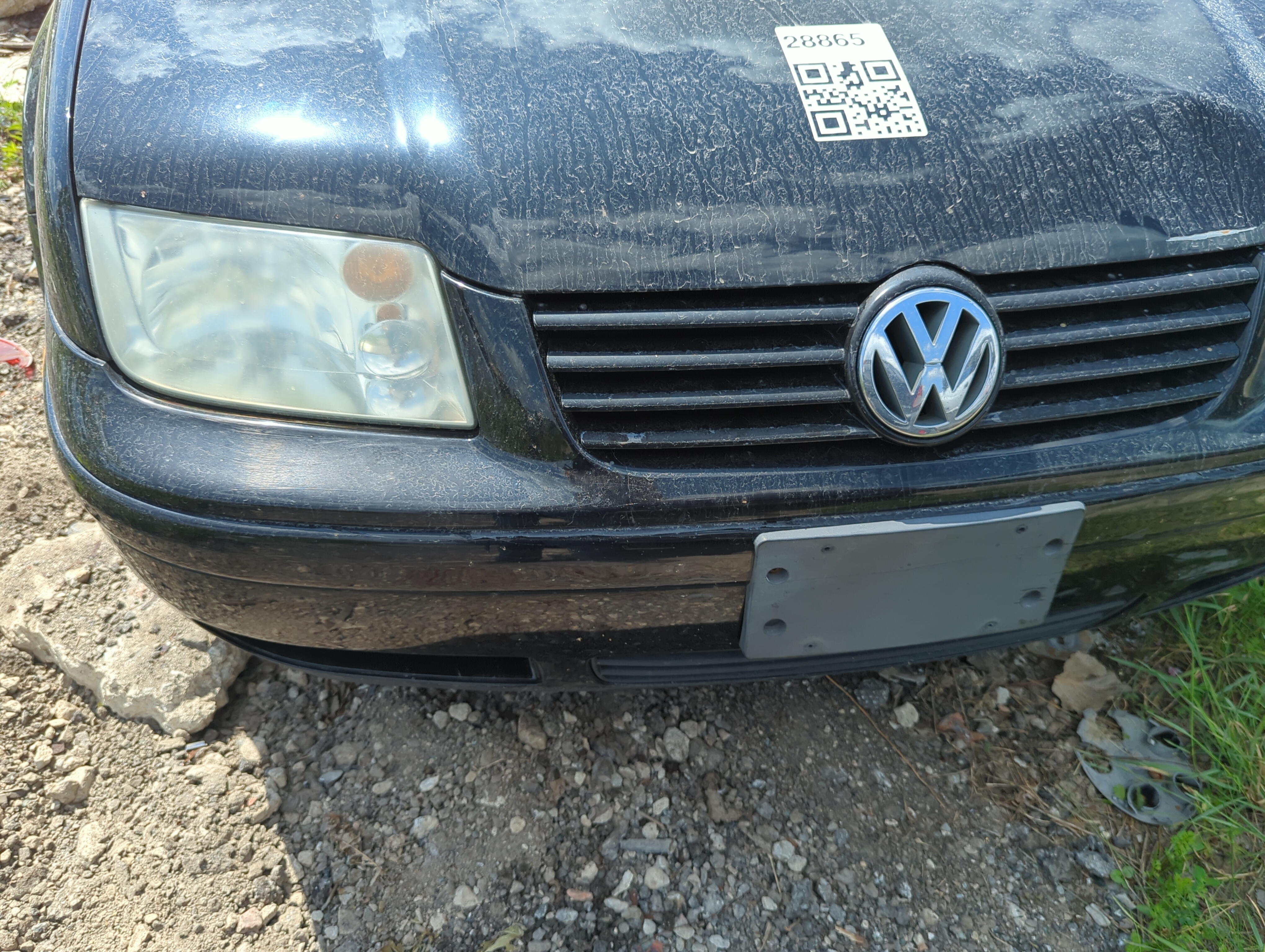 Picture of 1999-2003 Volkswagen Jetta Front Bumper - Oem 1087110
