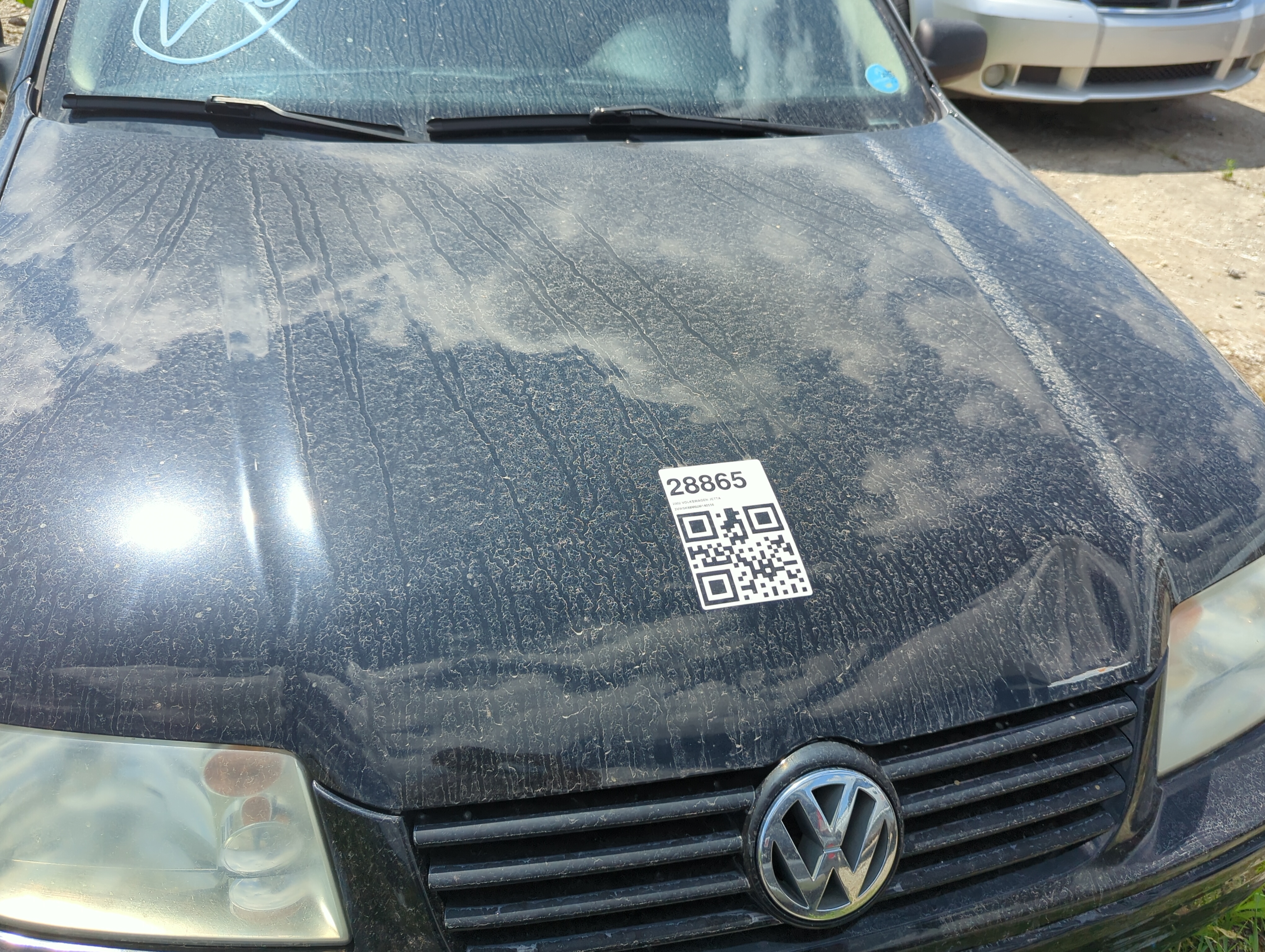 1999-2007 Volkswagen Jetta Hood Oem 1087217 - Oemusedautoparts1.com