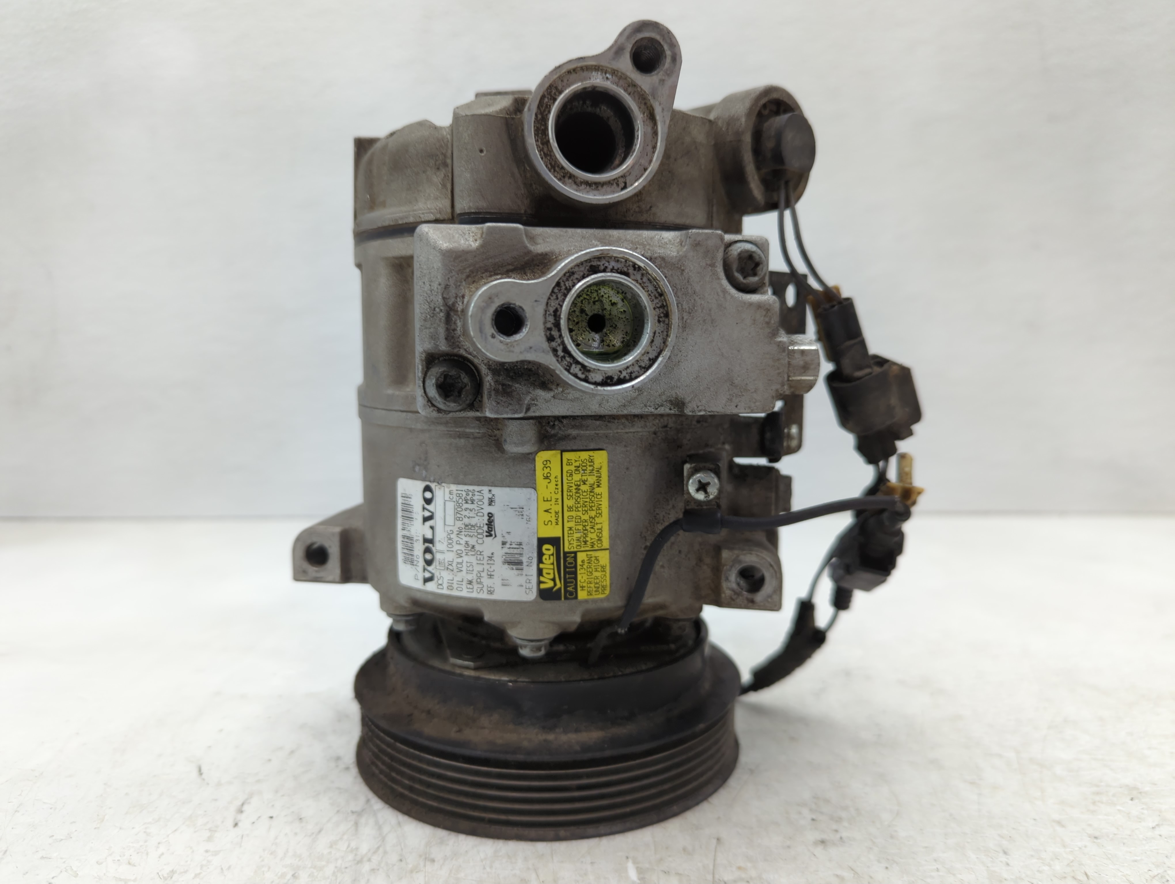 2007-2009 Volvo S80 Air Conditioning A/c Ac Compressor Oem 1088161 - Oemusedautoparts1.com