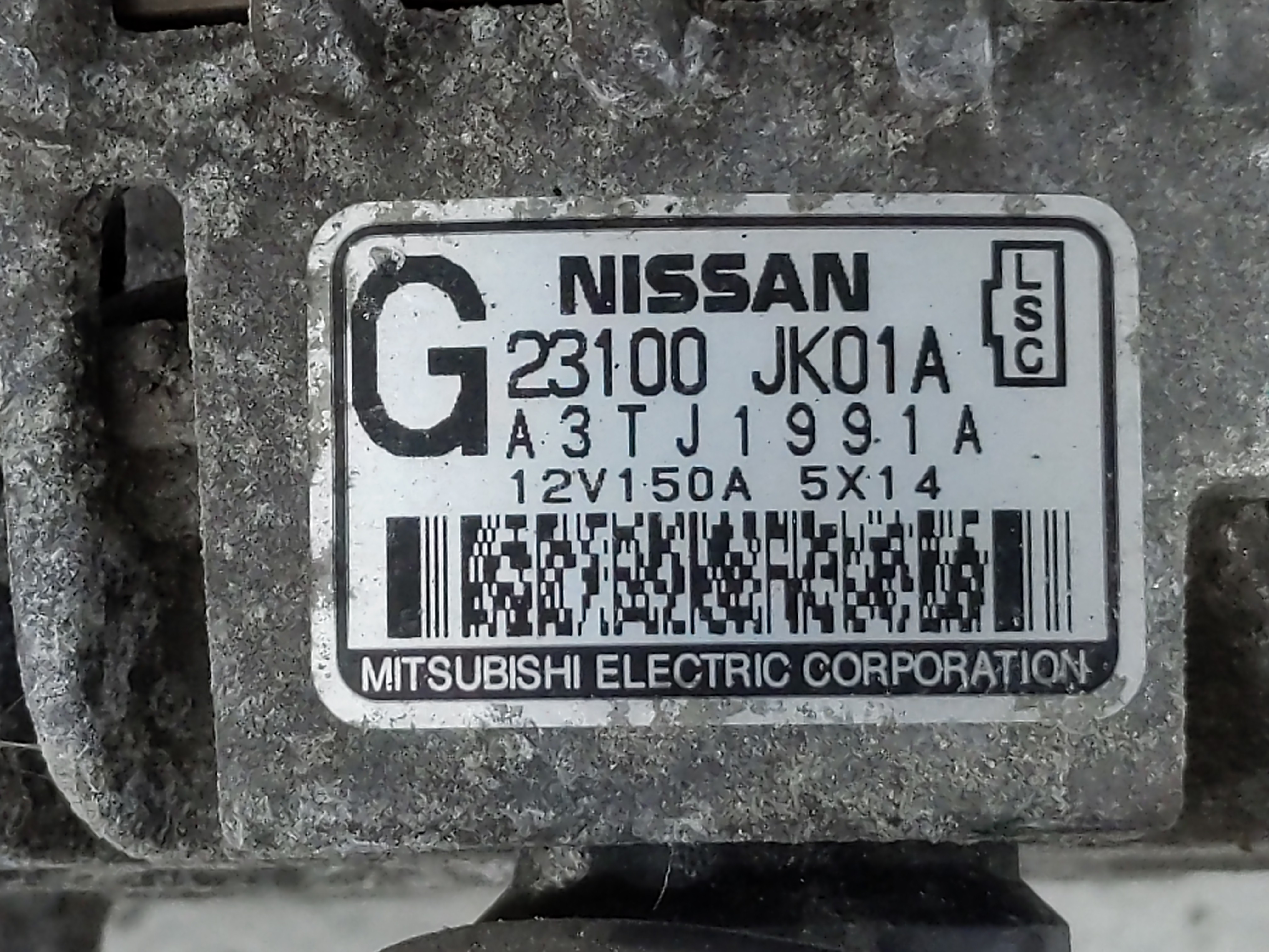 Picture of 2014-2015 Infiniti Q50 Alternator Generator Charging Assembly Engine Oem 1088595