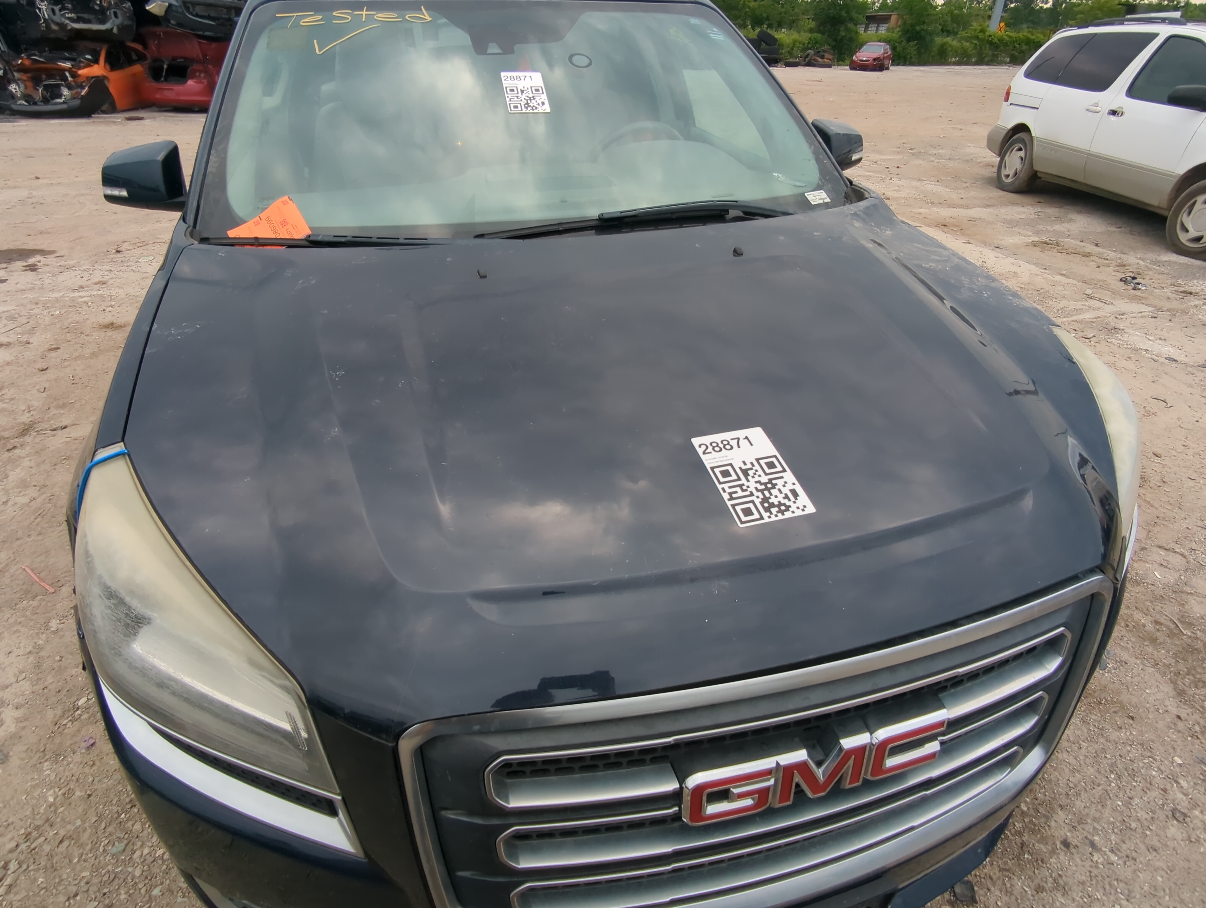 2013-2017 Gmc Acadia Hood Oem 1089012 - Oemusedautoparts1.com