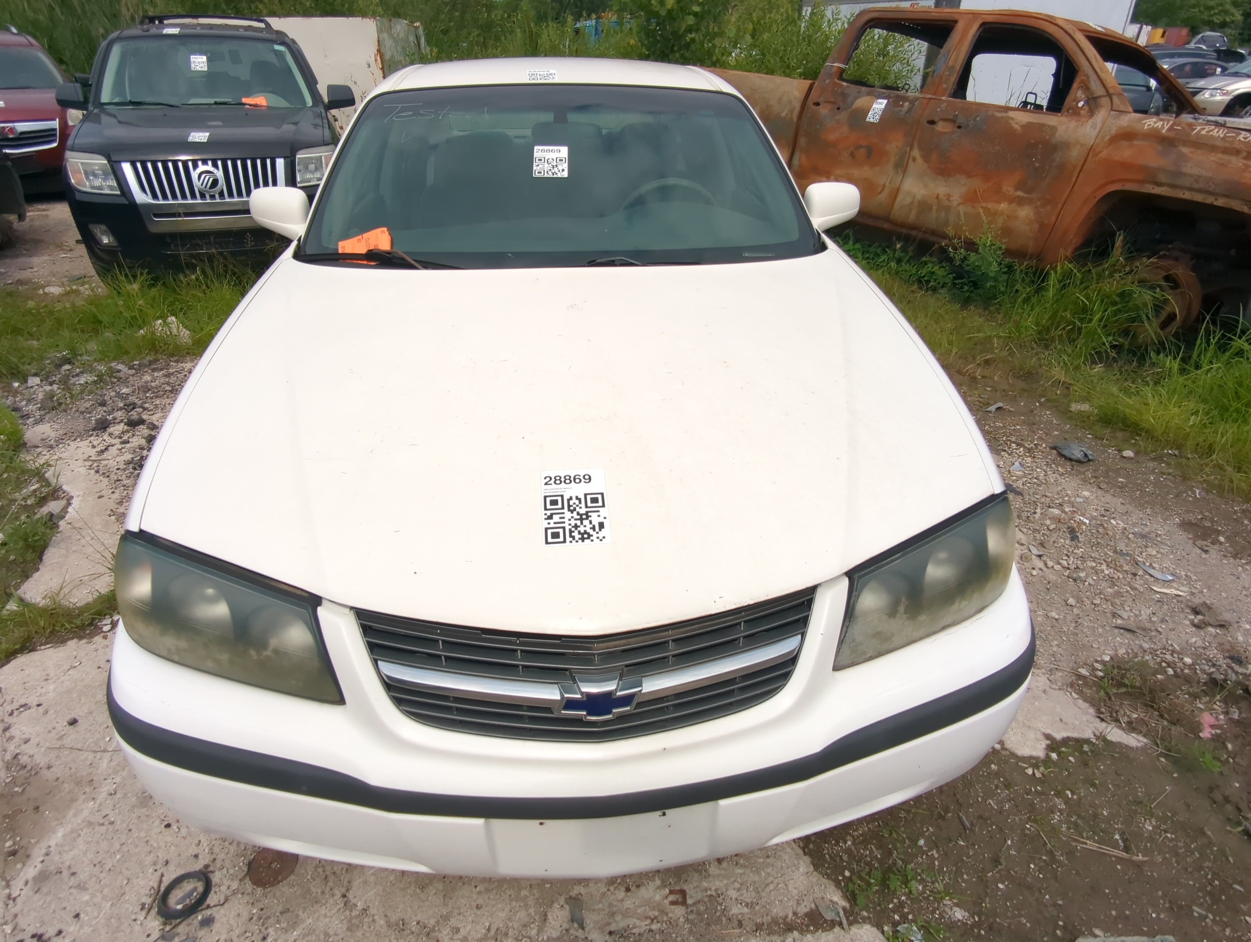 2000-2005 Chevrolet Impala Hood Oem 1089385 - Oemusedautoparts1.com