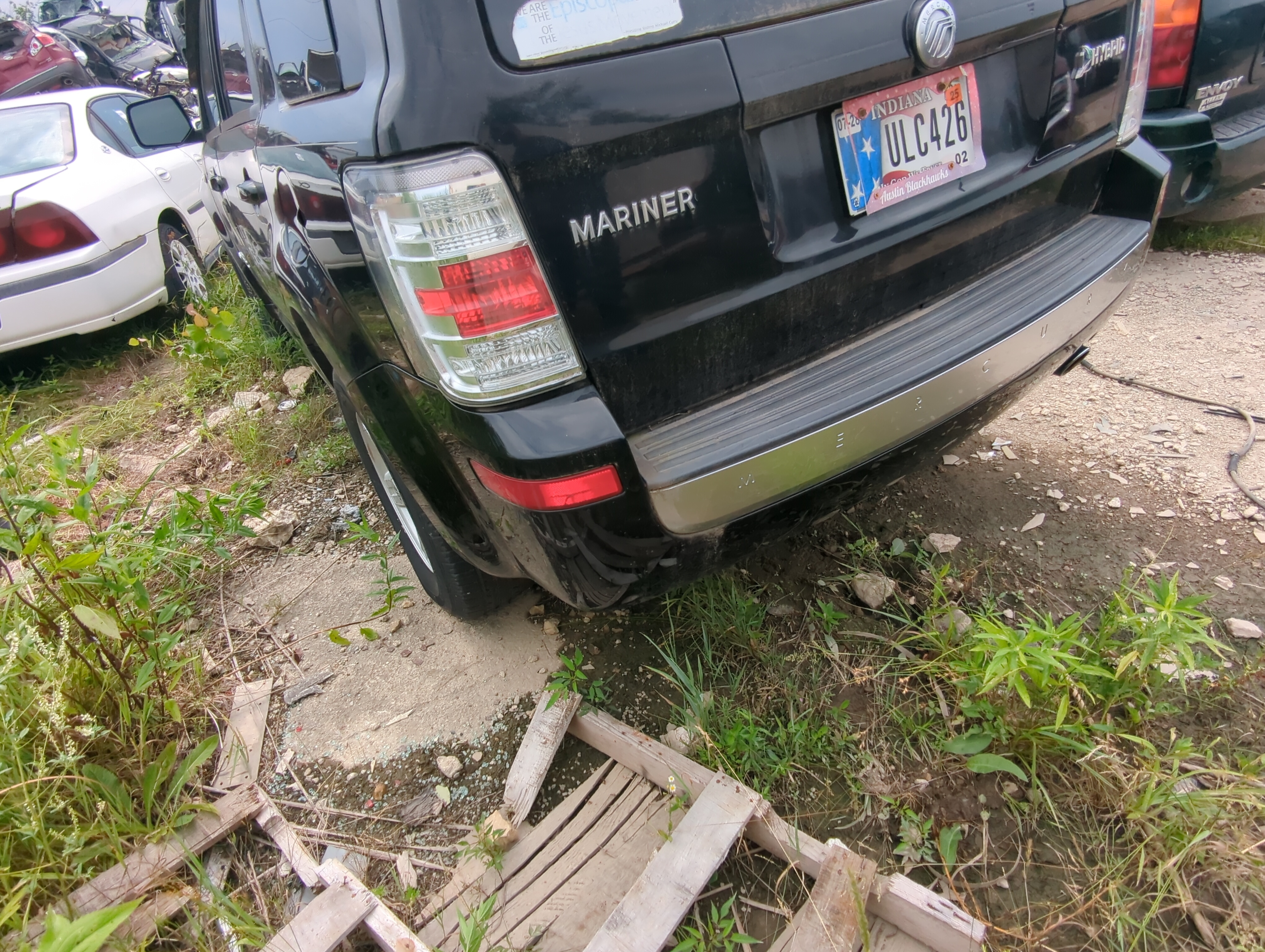 Picture of 2008-2011 Mercury Mariner Rear Bumper Assembly Oem 1089598