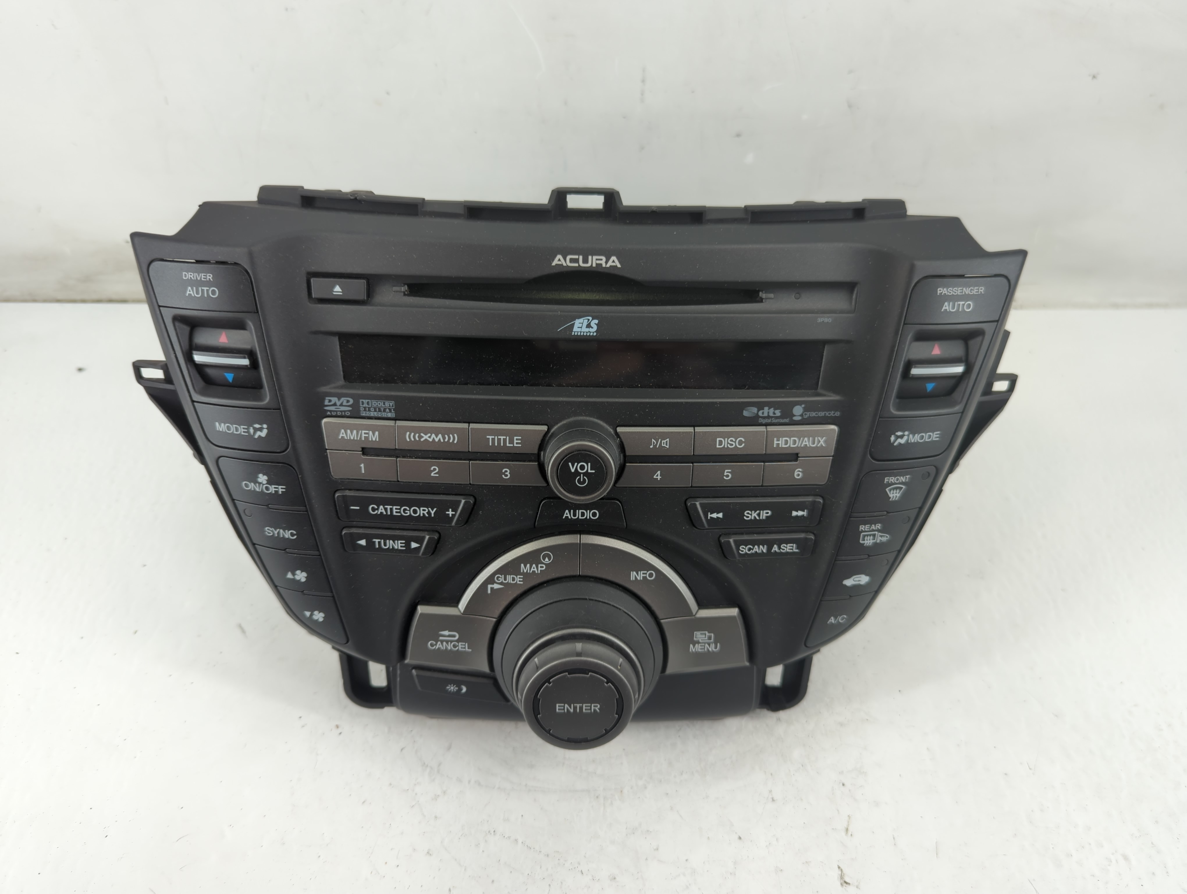 2009 Acura Tl Am Fm Cd Player Radio Receiver 1090019 - Oemusedautoparts1.com