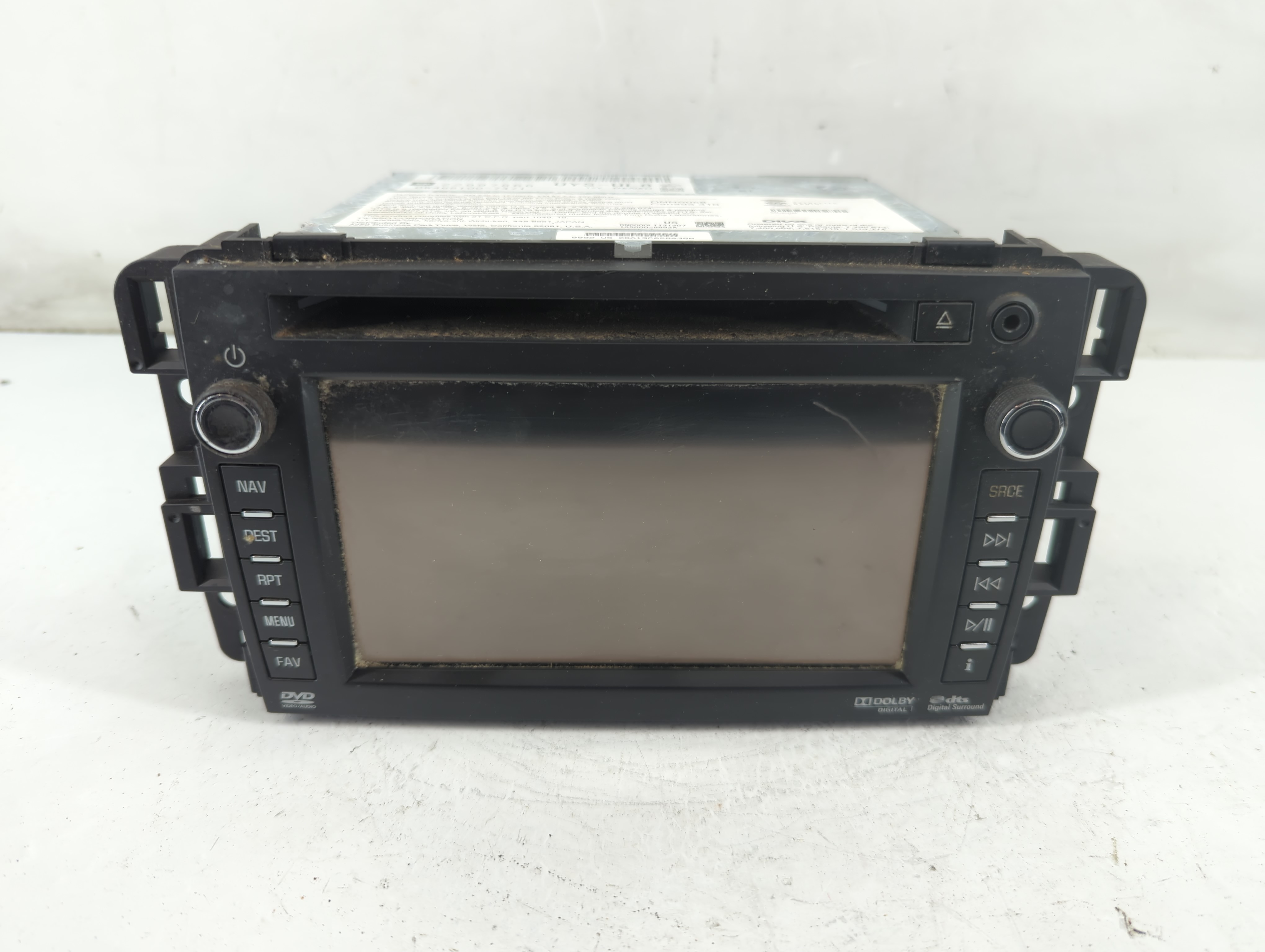 2013-2013 Chevrolet Suburban 1500 Am Fm Cd Player Radio Receiver 1090056 - Oemusedautoparts1.com