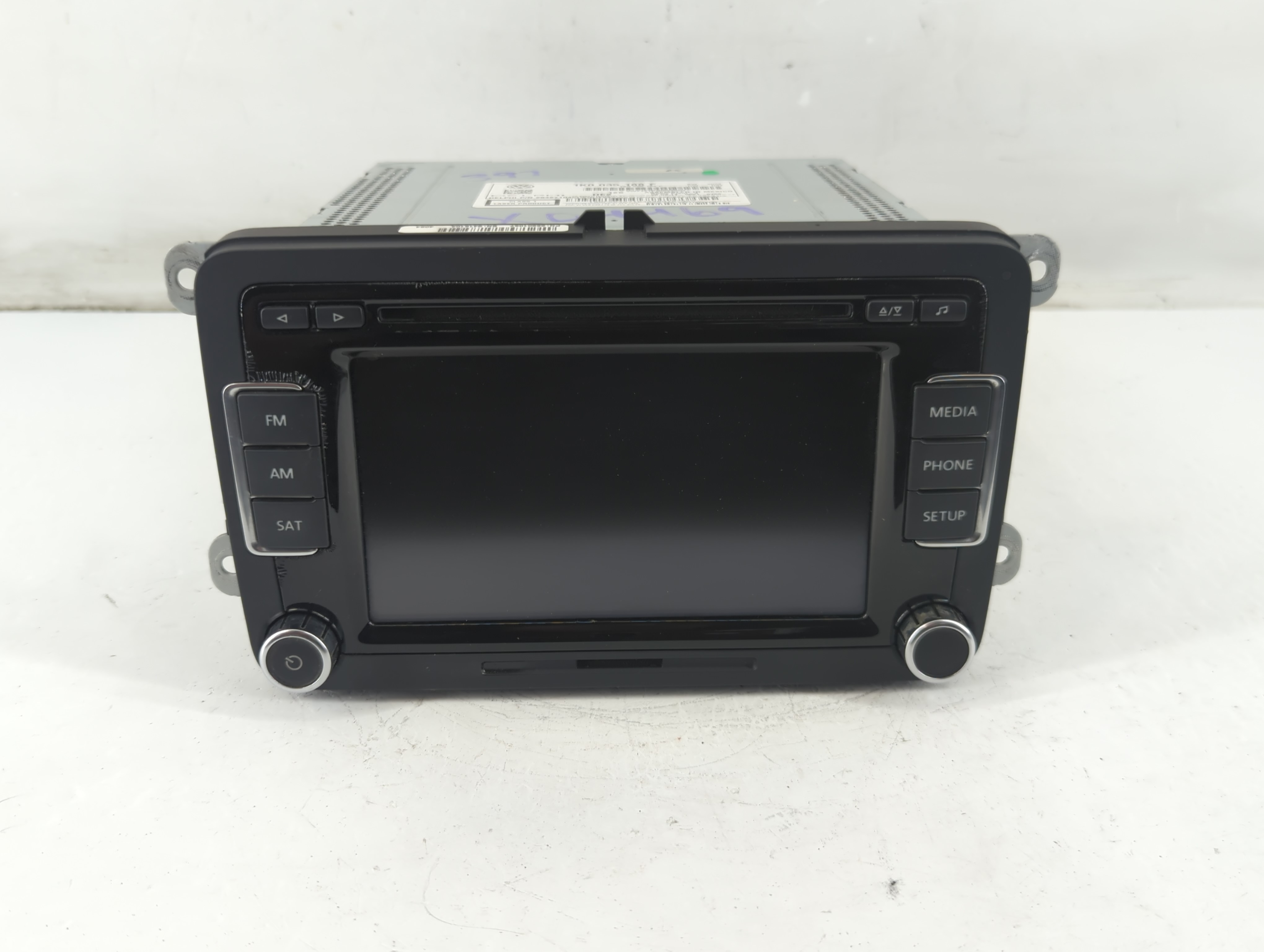 2013-2014 Volkswagen Passat Am Fm Cd Player Radio Receiver 1090126 - Oemusedautoparts1.com