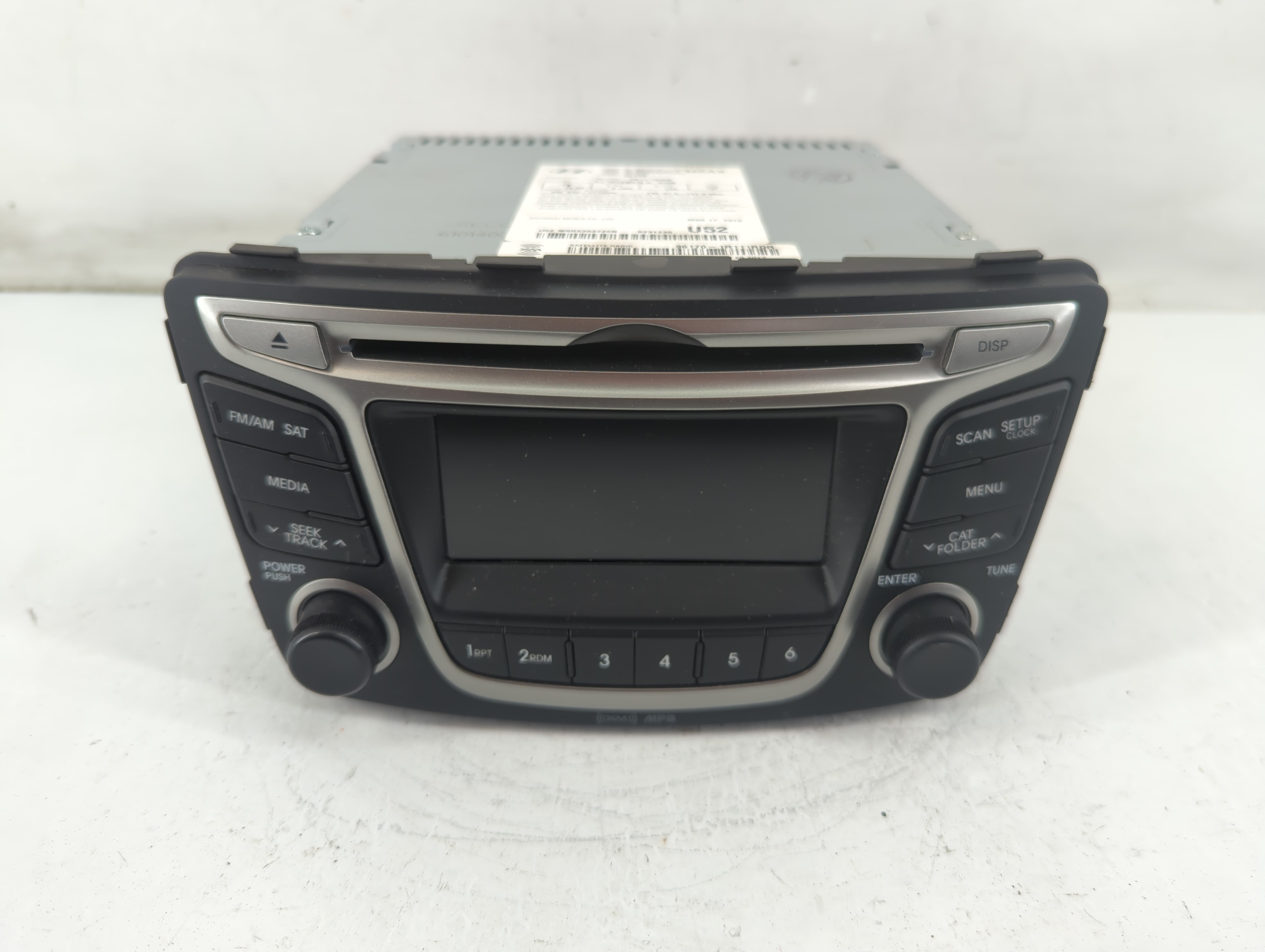 2015-2017 Hyundai Accent Am Fm Cd Player Radio Receiver 1090143 - Oemusedautoparts1.com