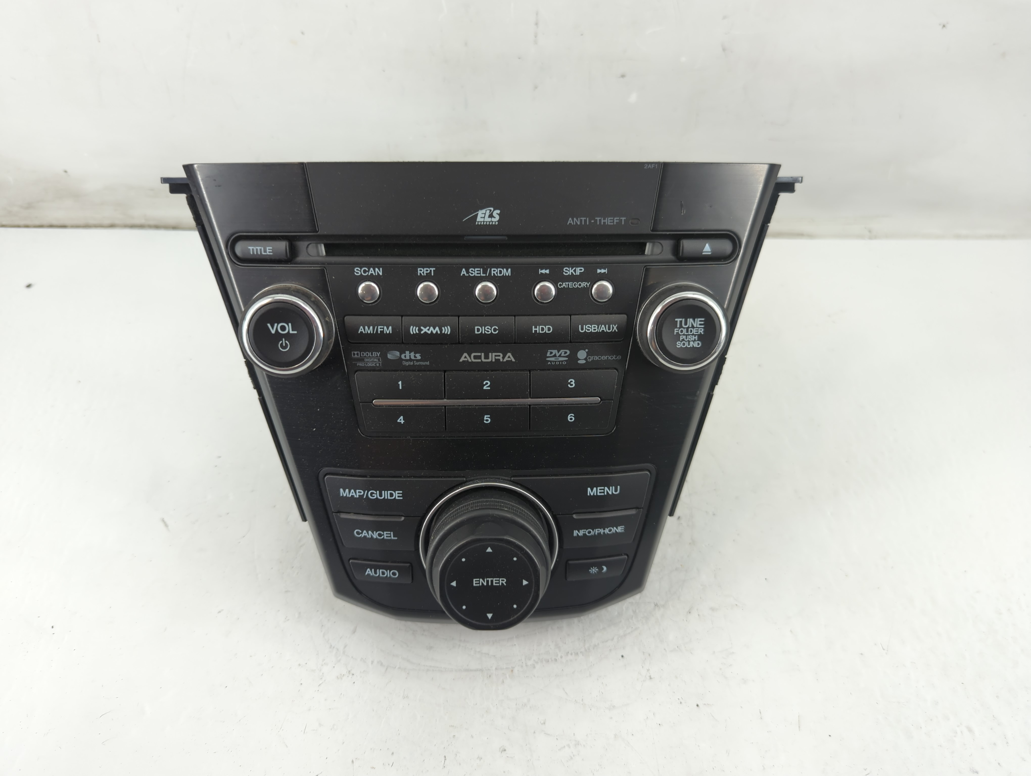 2010-2013 Acura Mdx Am Fm Cd Player Radio Receiver 1090147 - Oemusedautoparts1.com
