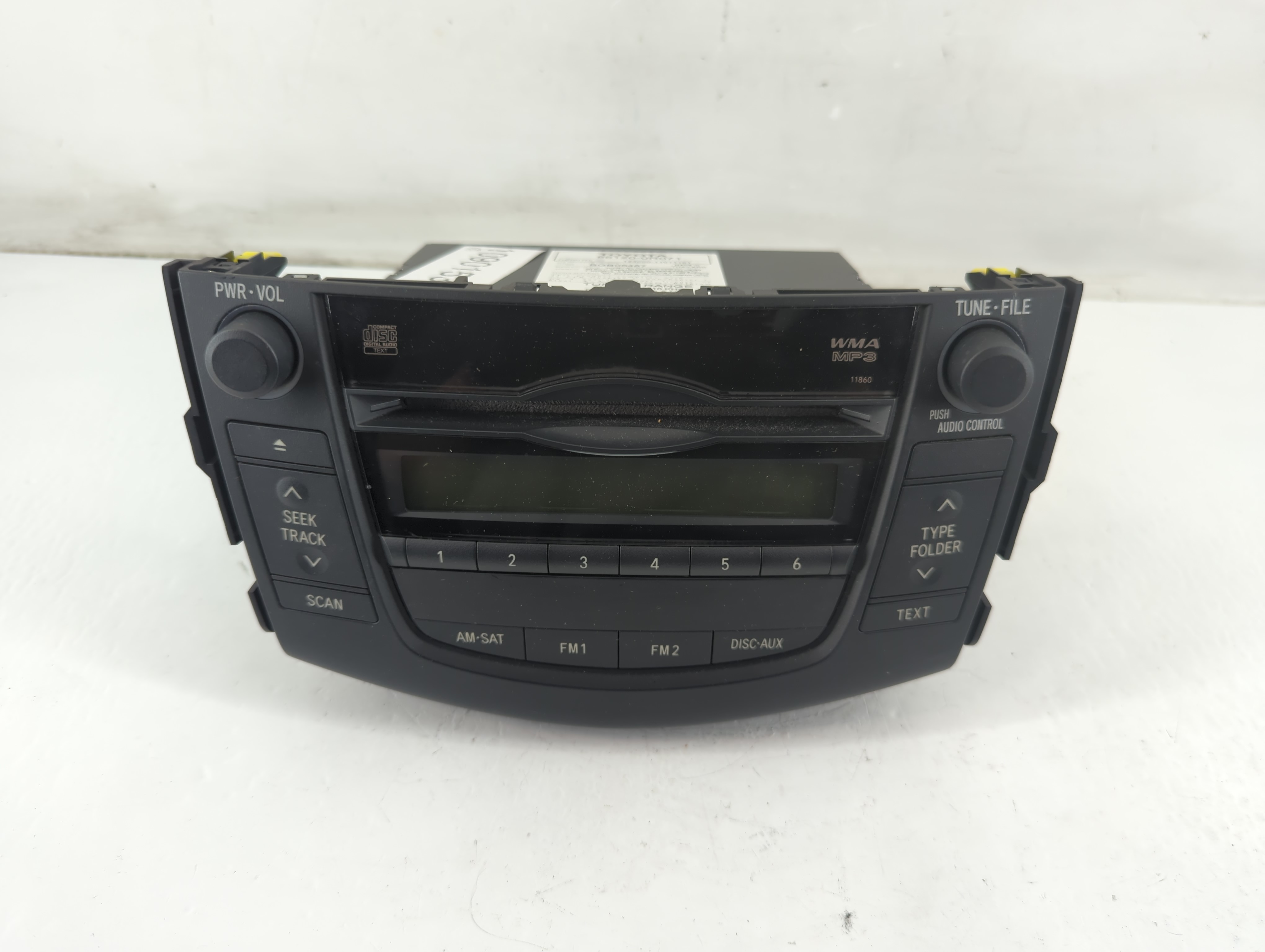 2010-2011 Toyota Rav4 Am Fm Cd Player Radio Receiver 1090153 - Oemusedautoparts1.com