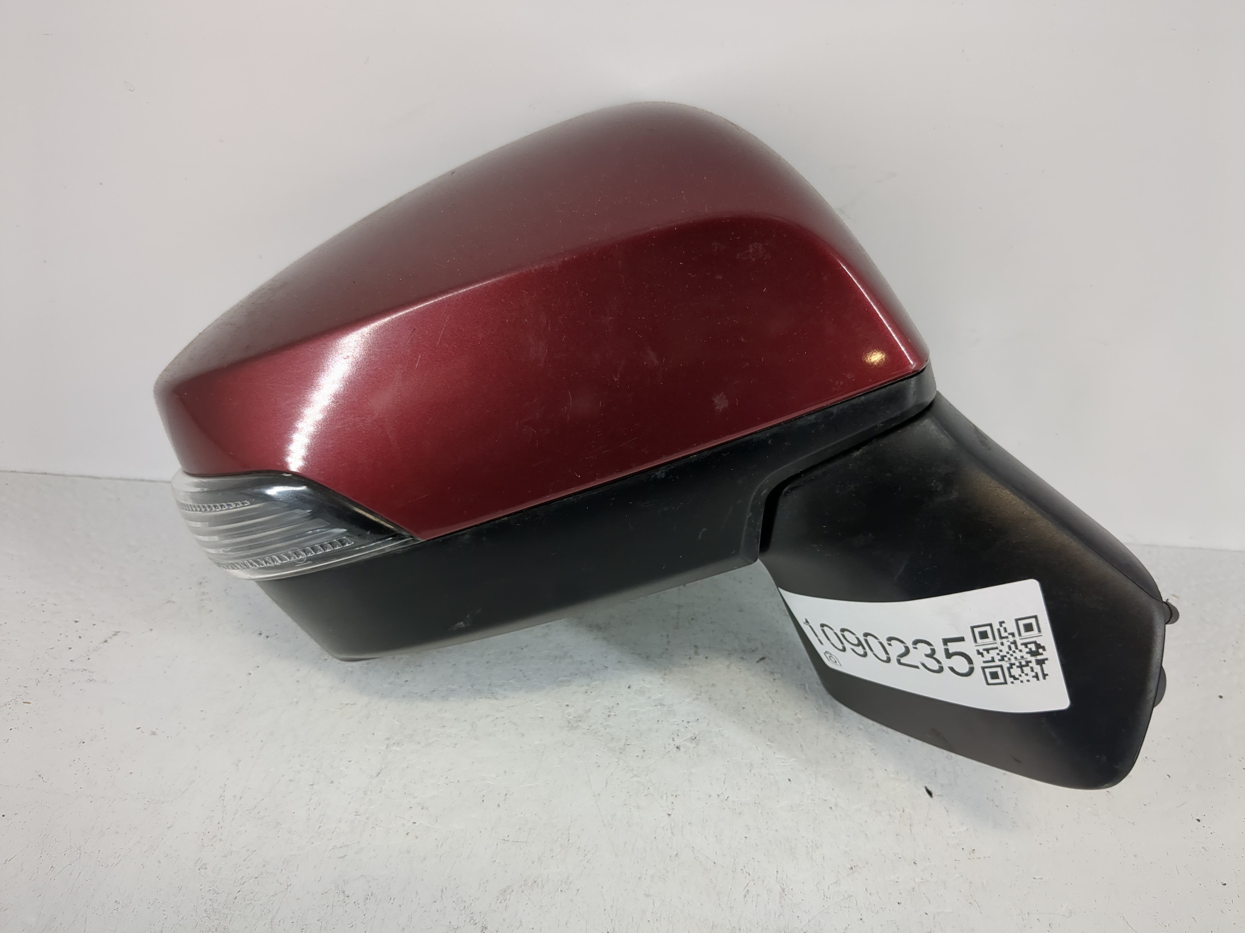2015-2017 Subaru Legacy Passenger Right Side View Power Door Mirror Red 1090235 - Oemusedautoparts1.com