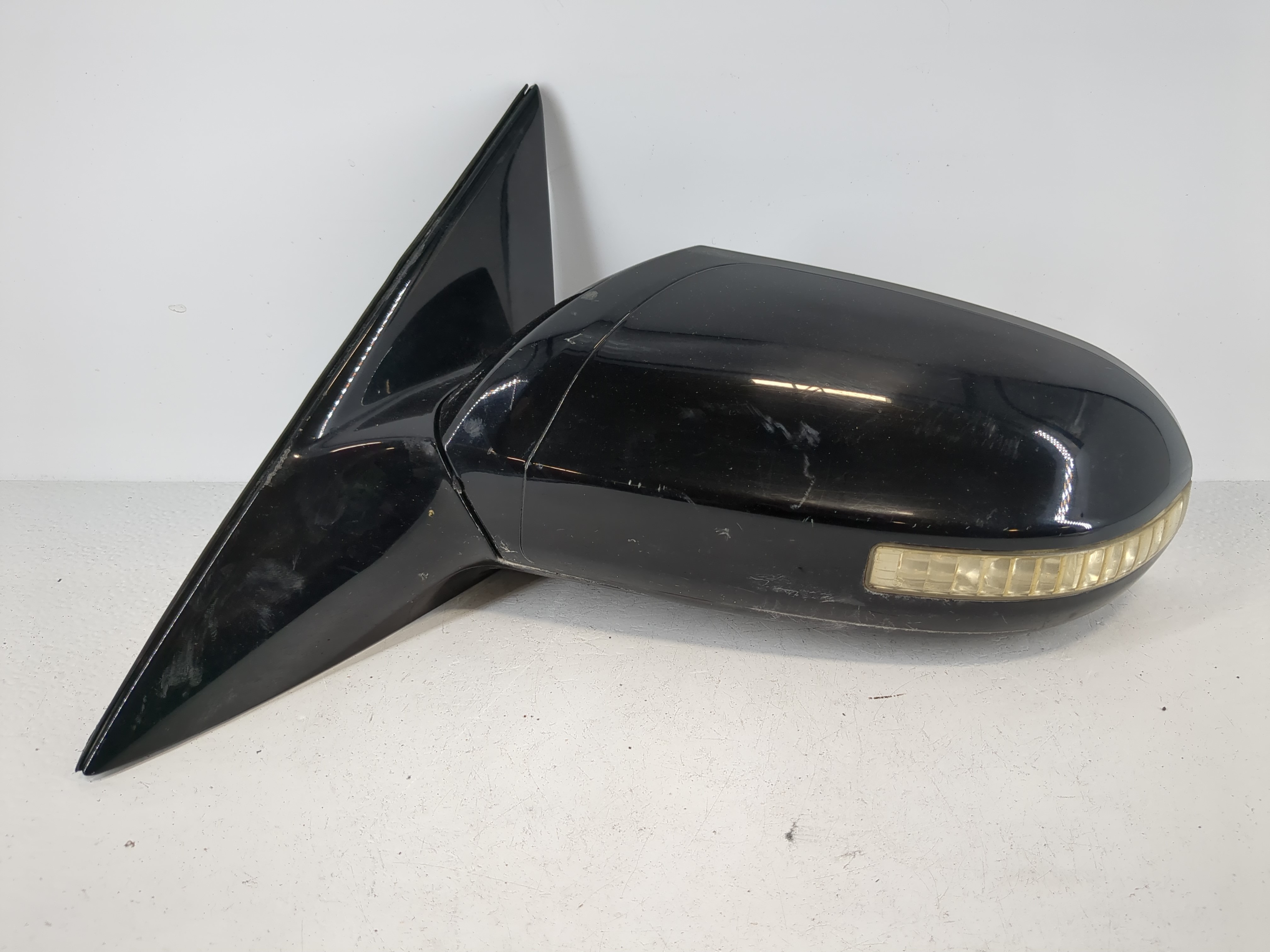 2009-2014 Nissan Maxima Driver Left Side View Power Door Mirror Black 1090279 - Oemusedautoparts1.com