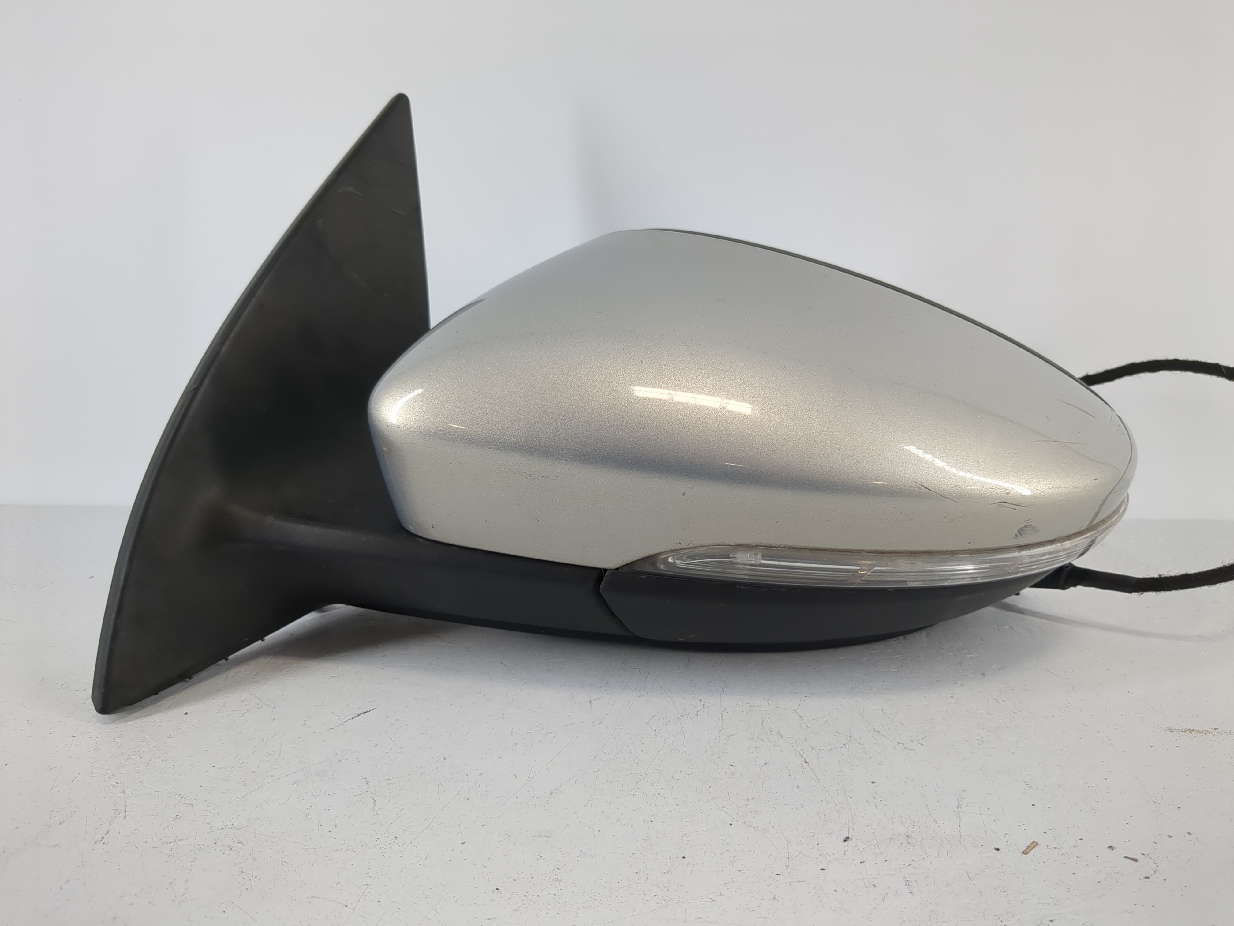 2009-2016 Volkswagen Eos Driver Left Side View Power Door Mirror Gray 1090294 - Oemusedautoparts1.com