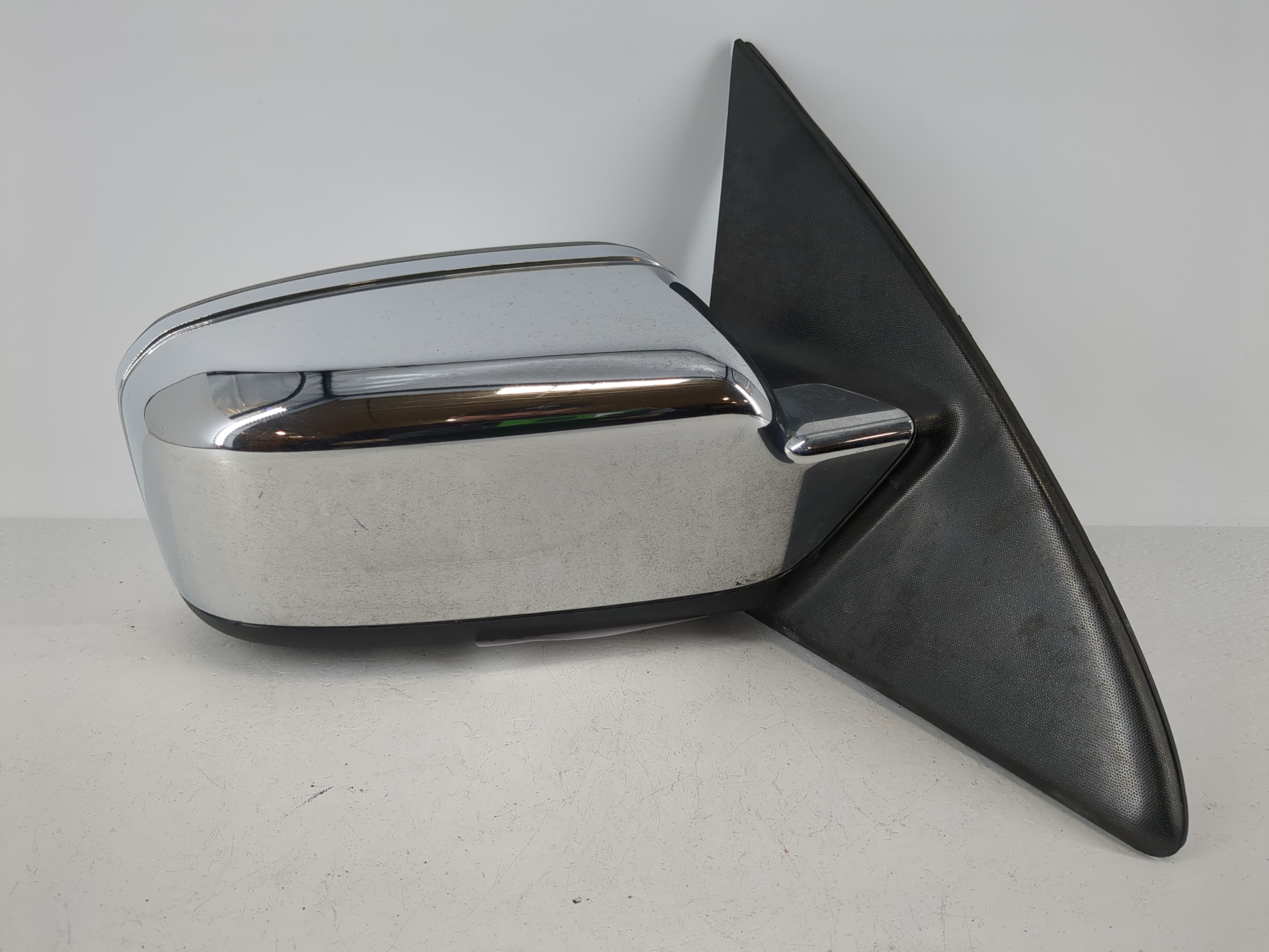 2007-2010 Lincoln Mkz Passenger Right Side View Power Door Mirror Chrome 1090310 - Oemusedautoparts1.com