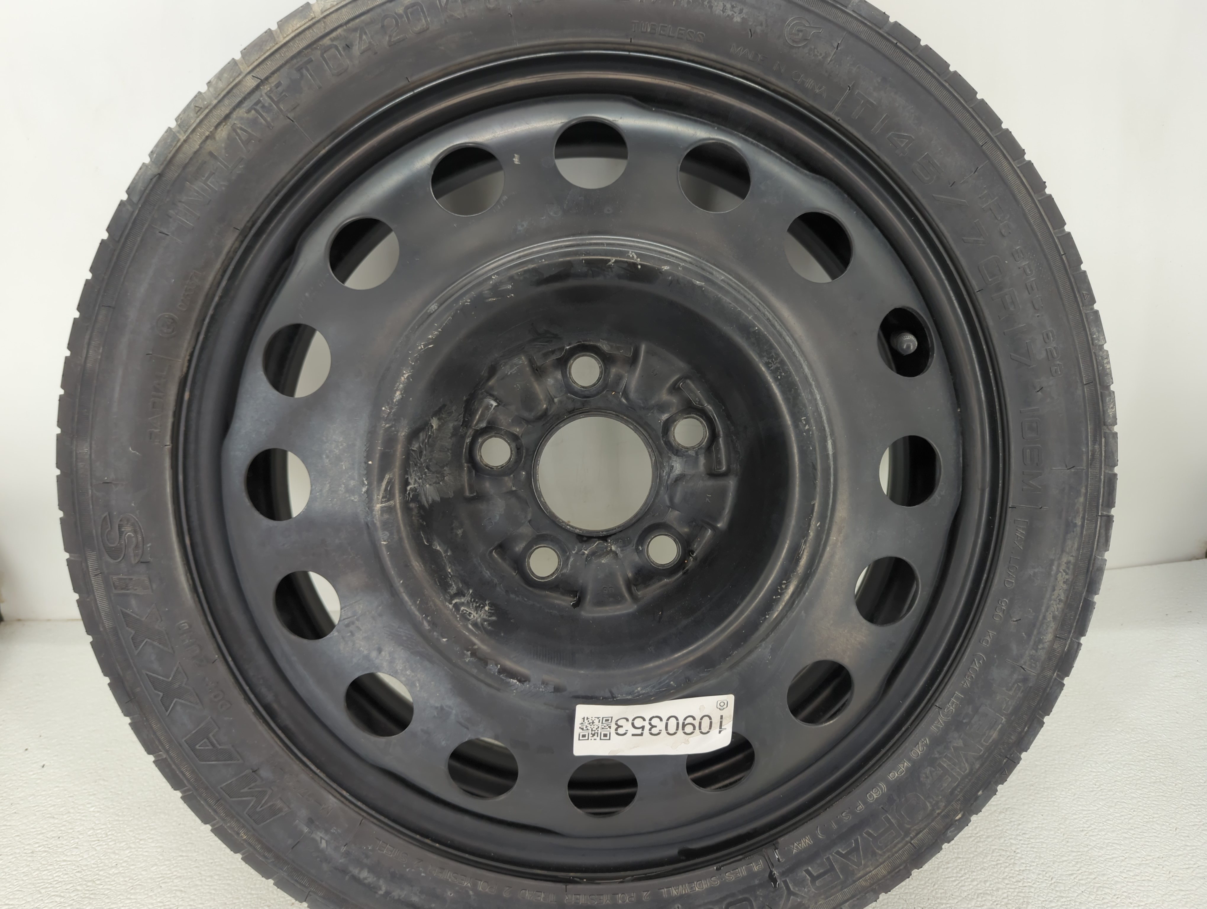 2010-2017 Chevrolet Equinox Spare Donut Tire Wheel Rim Oem 1090353 - Oemusedautoparts1.com