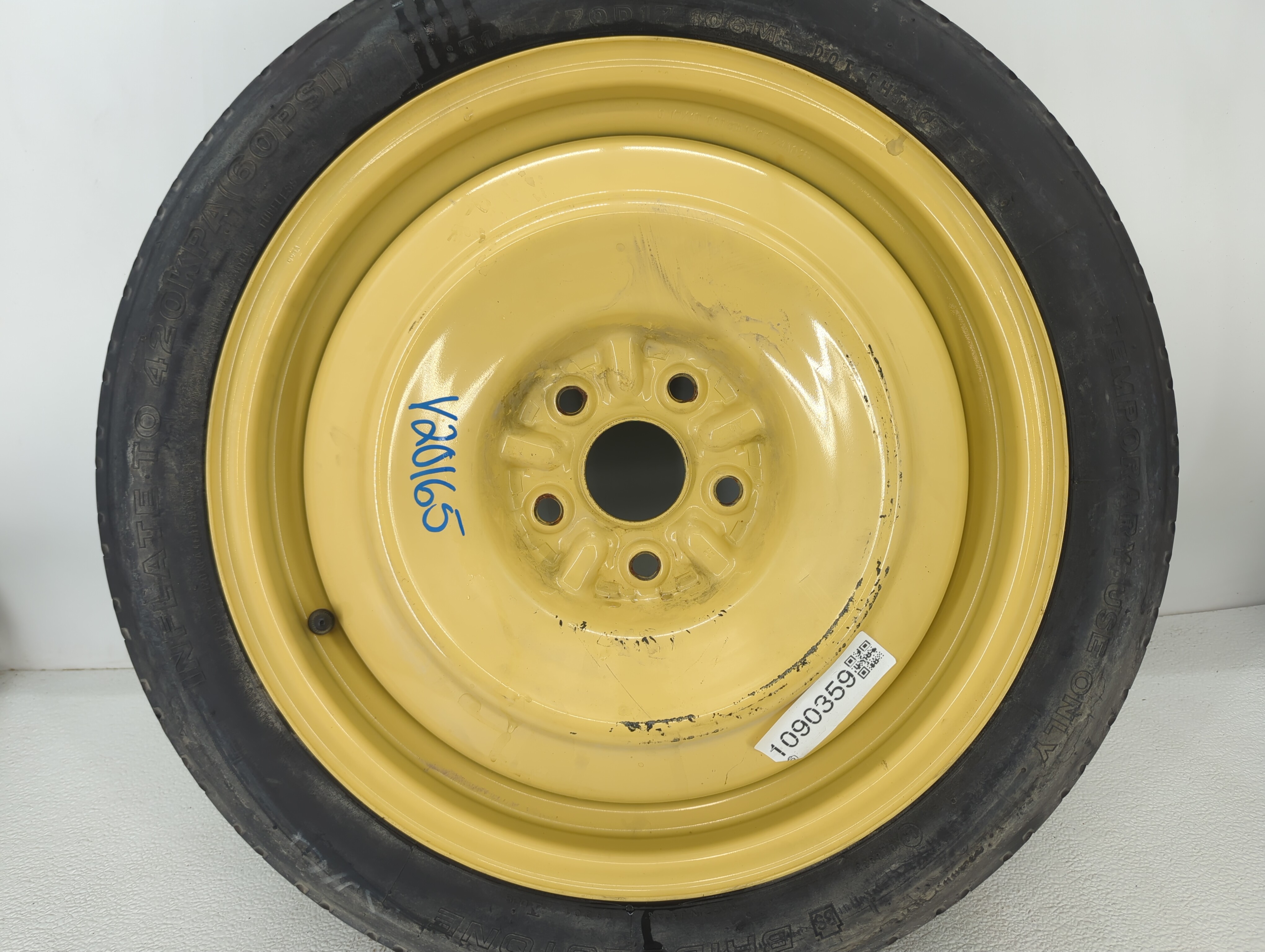 2006-2013 Lexus Is250 Spare Donut Tire Wheel Rim Oem 1090359 - Oemusedautoparts1.com