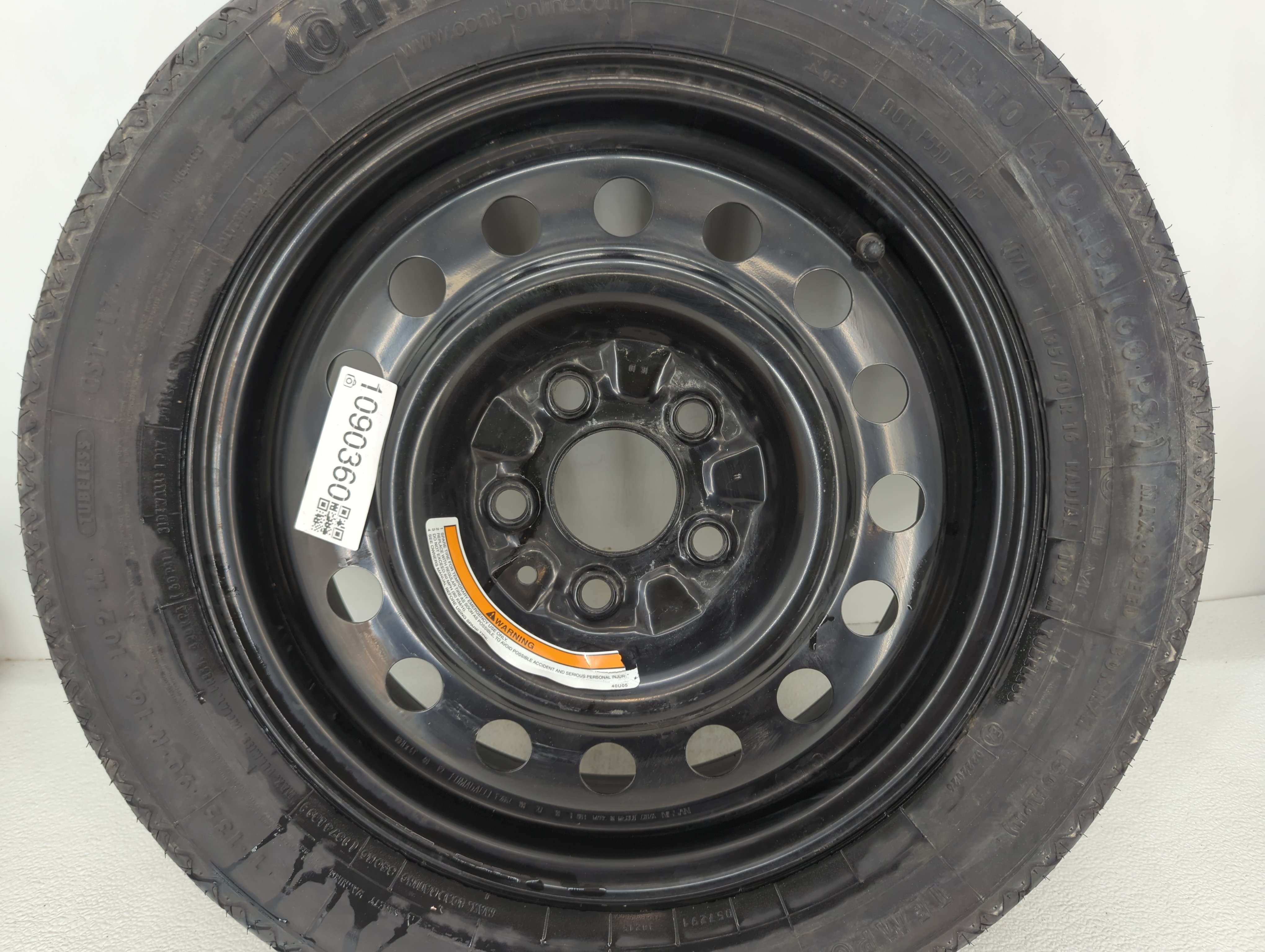 2002-2022 Nissan Altima Spare Donut Tire Wheel Rim Oem 1090360 - Oemusedautoparts1.com