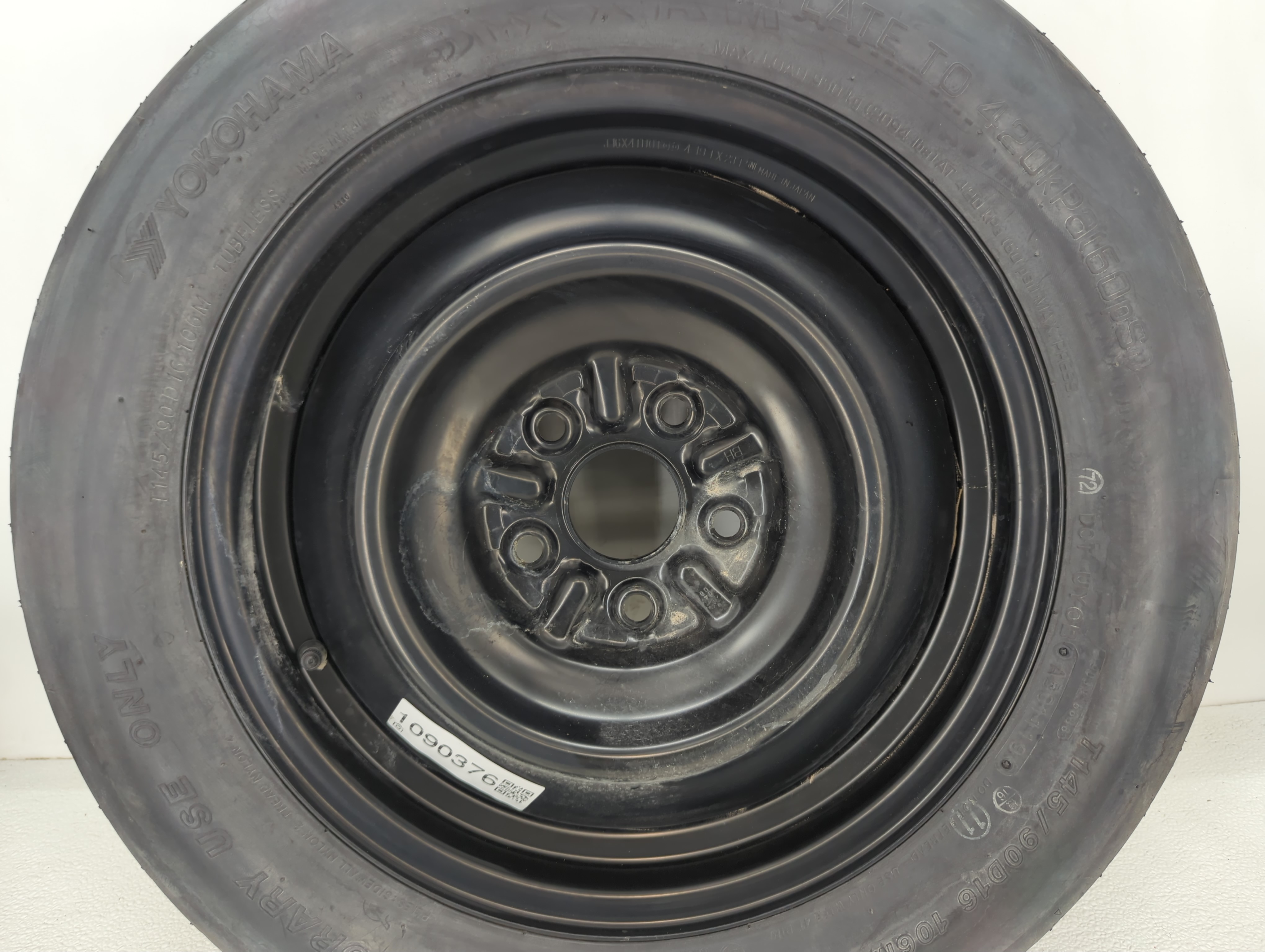 2019-2022 Toyota C-hr Spare Donut Tire Wheel Rim Oem 1090376 - Oemusedautoparts1.com