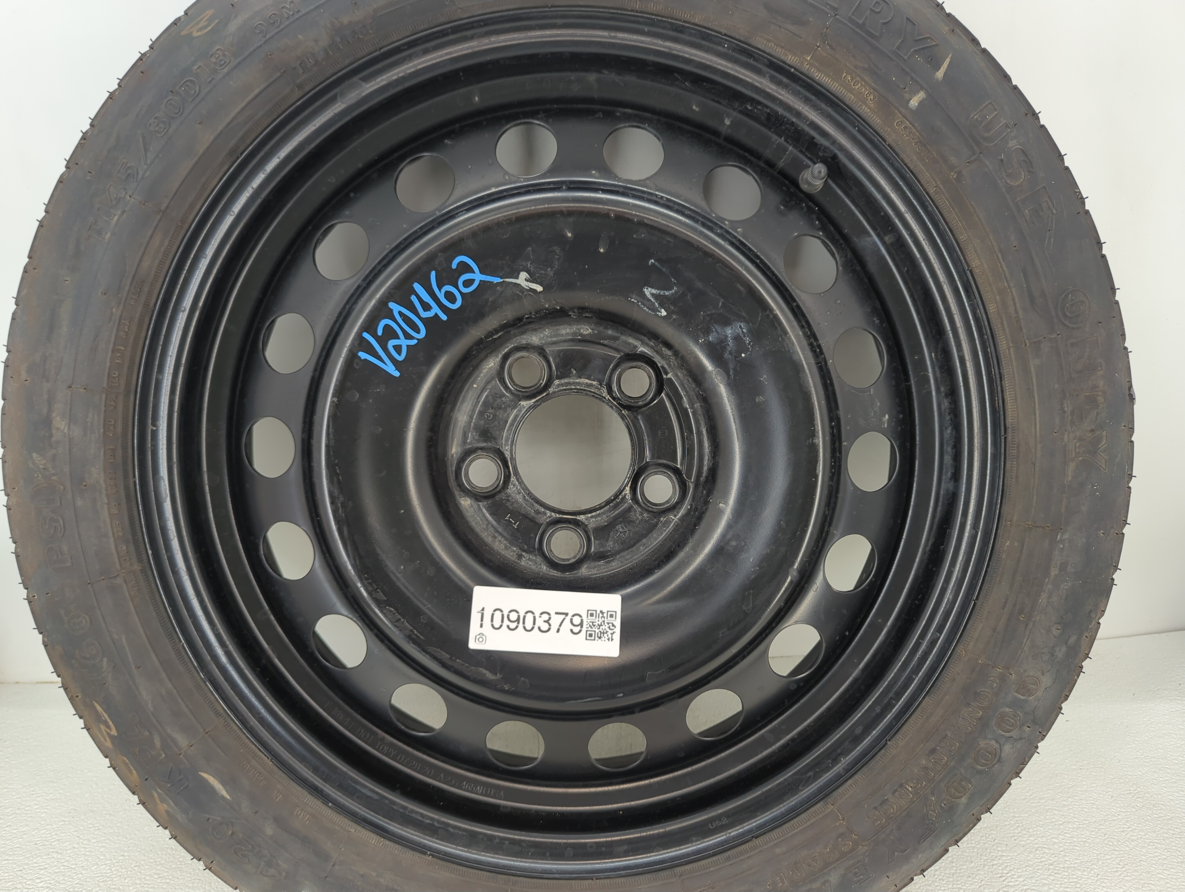 2019-2022 Chrysler 300 Spare Donut Tire Wheel Rim Oem 1090379 - Oemusedautoparts1.com
