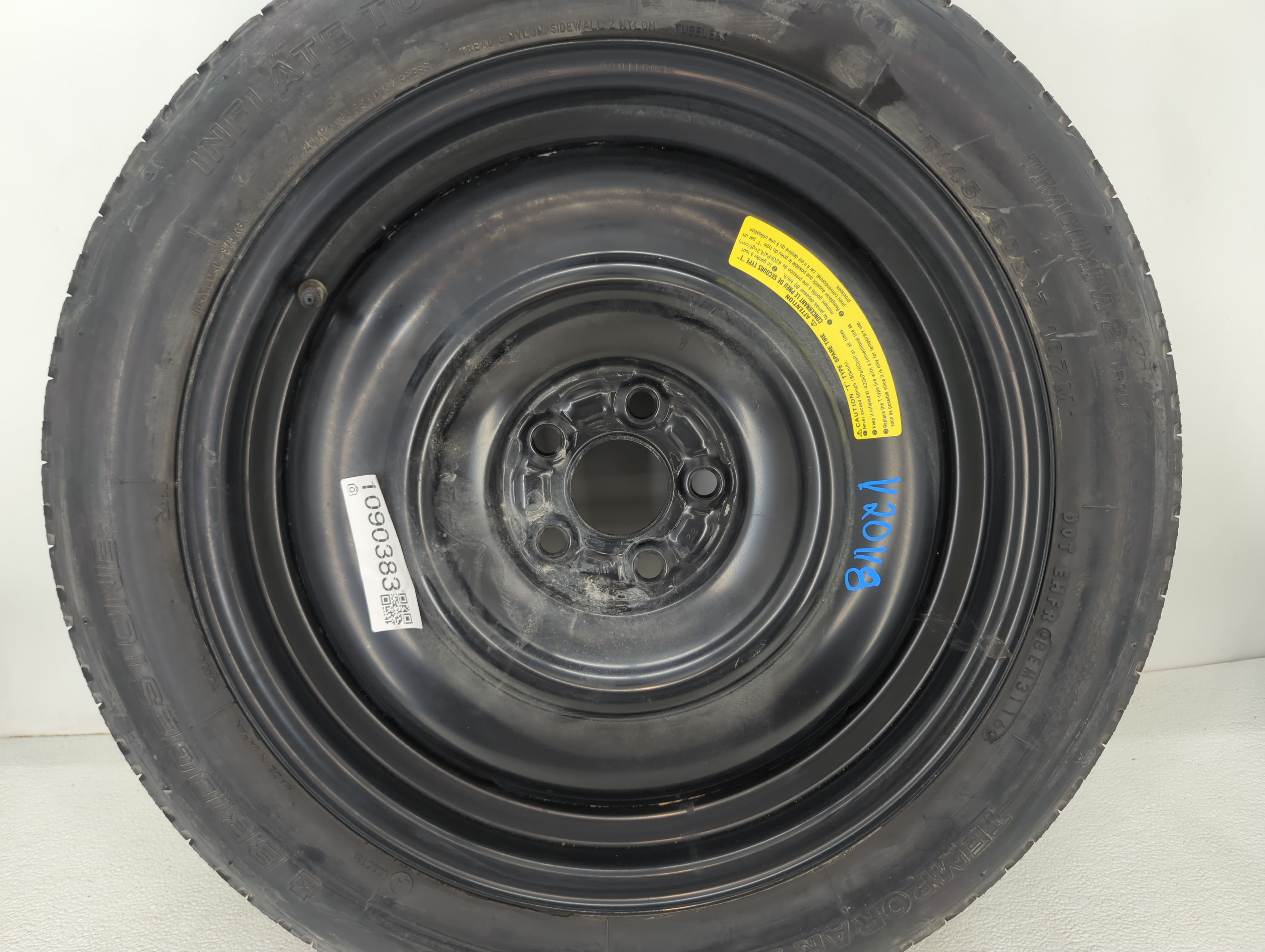 Picture of 2014-2018 Subaru Forester Spare Donut Tire Wheel Rim Oem 1090383