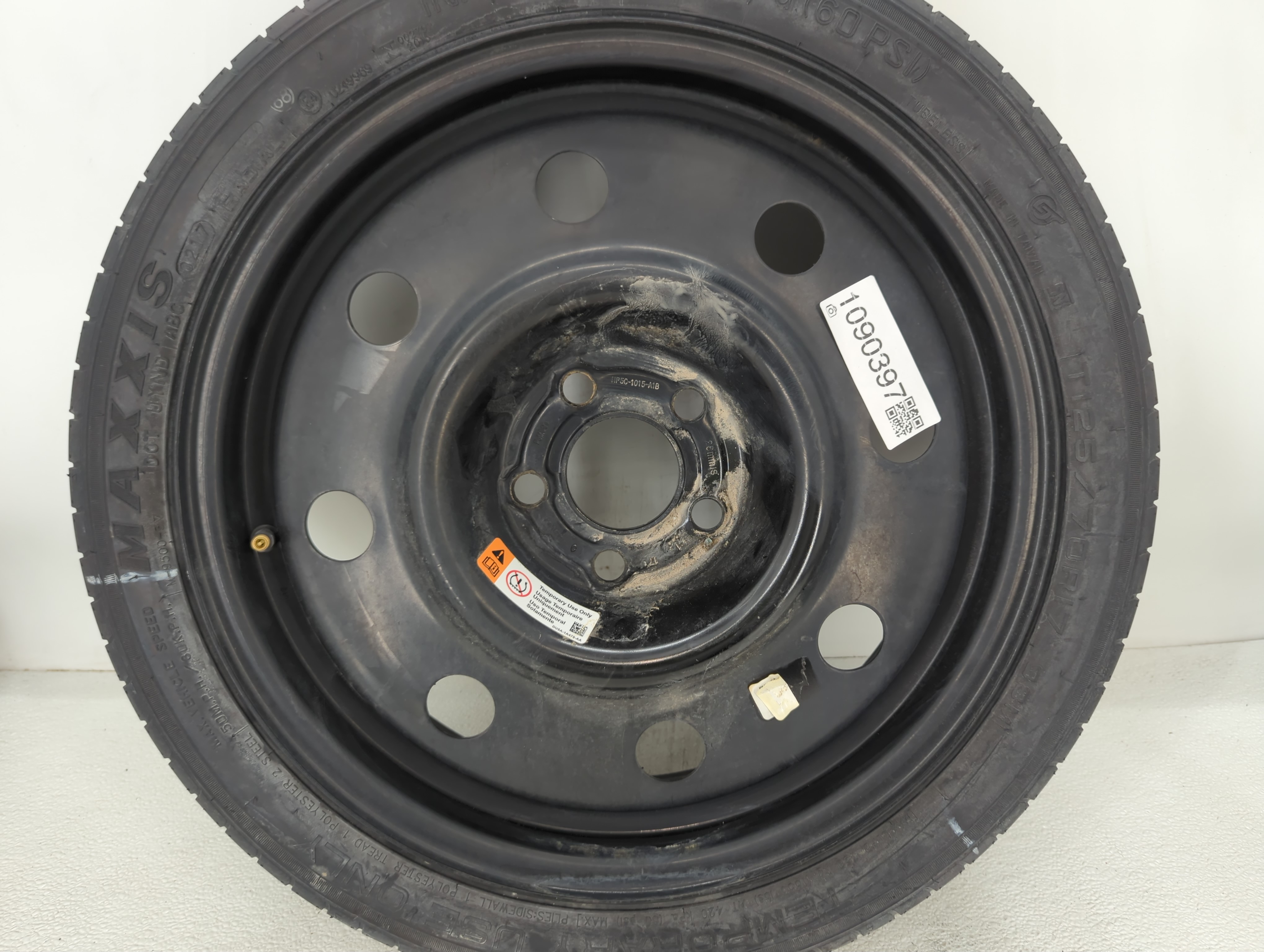 2017-2020 Lincoln Mkz Spare Donut Tire Wheel Rim Oem 1090397 - Oemusedautoparts1.com