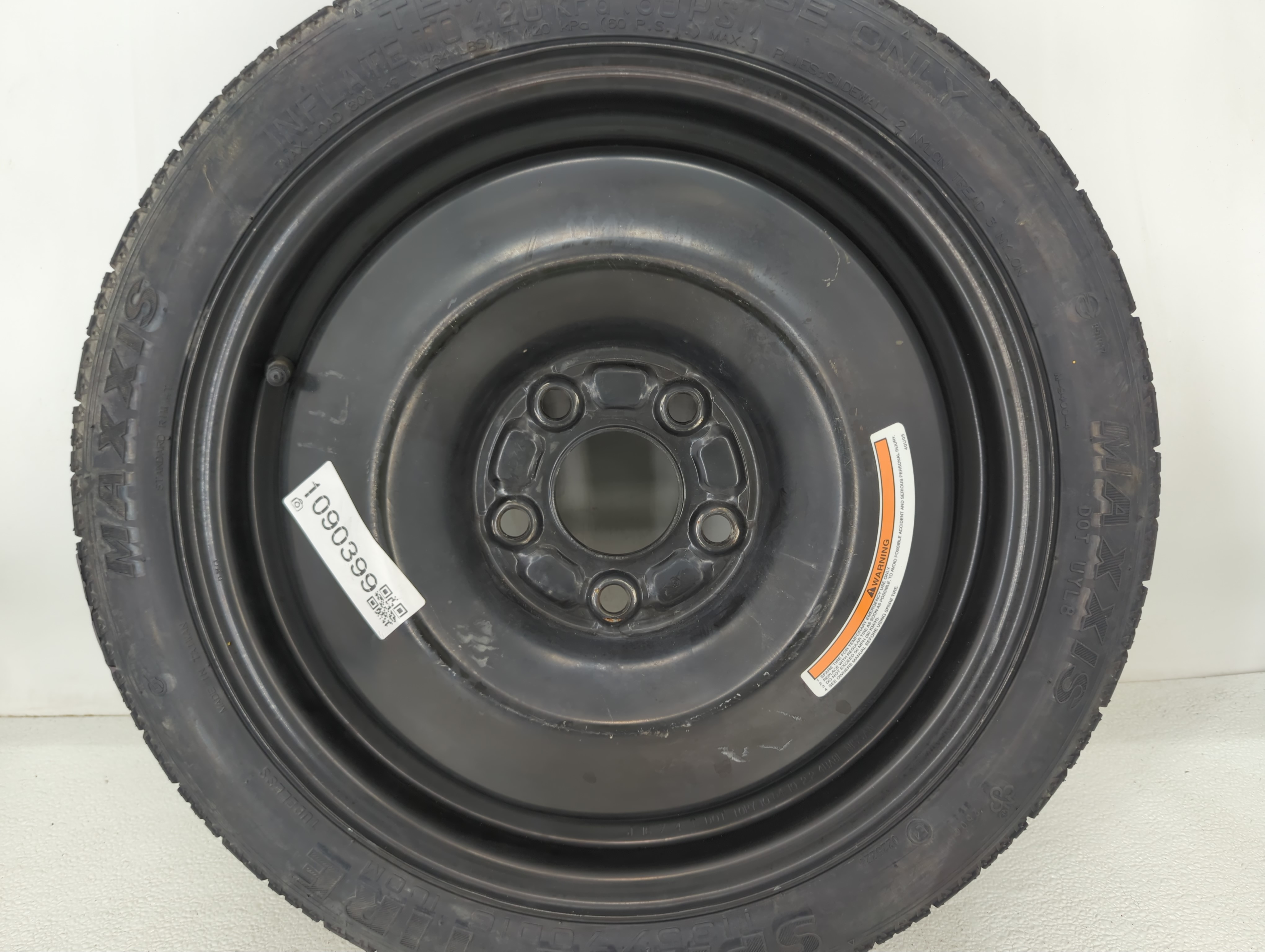 Picture of 2002-2022 Nissan Altima Spare Donut Tire Wheel Rim Oem 1090399