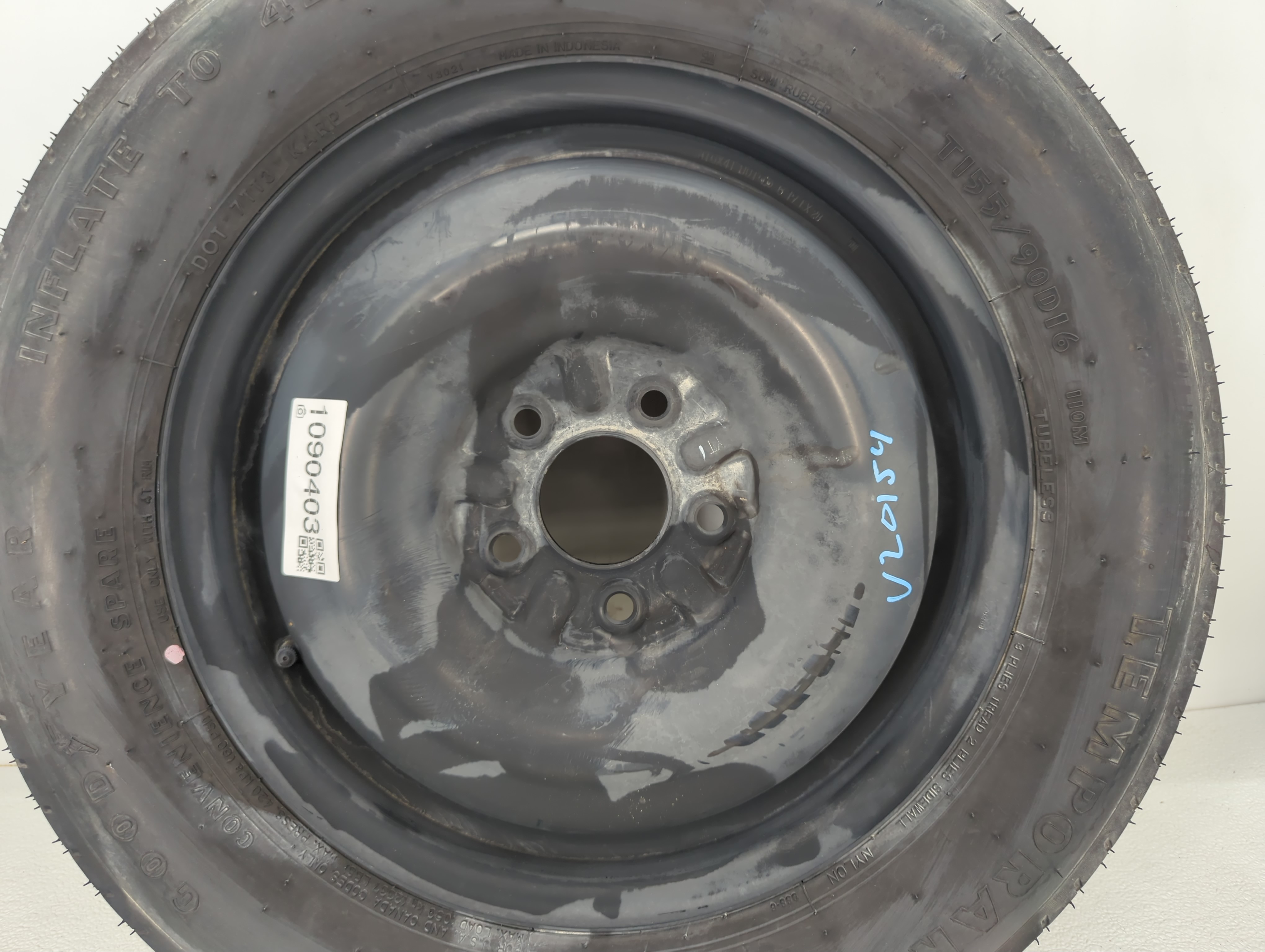 2011-2022 Mitsubishi Outlander Sport Spare Donut Tire Wheel Rim Oem 1090403 - Oemusedautoparts1.com