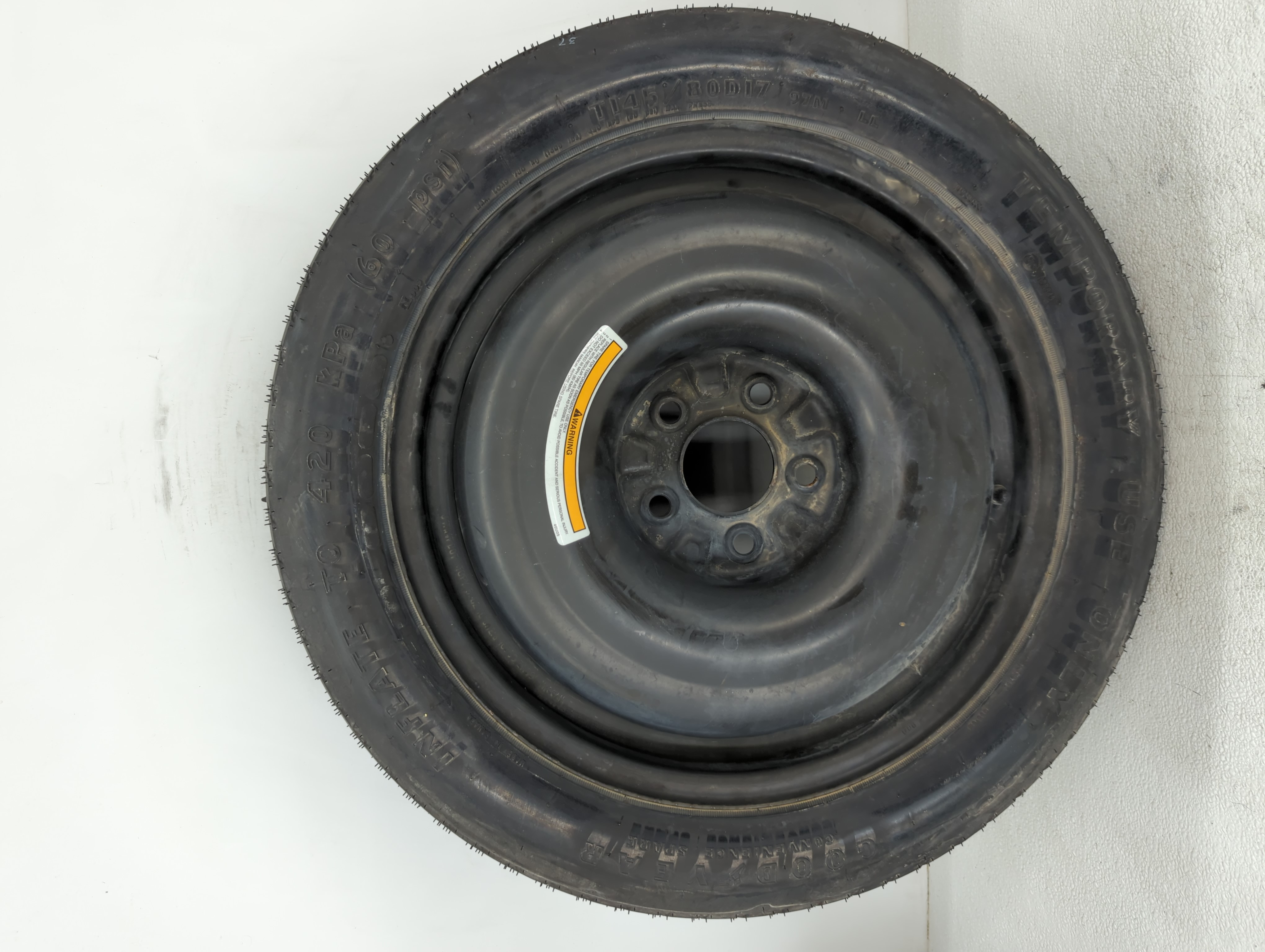 2004-2022 Nissan Maxima Spare Donut Tire Wheel Rim Oem 1090405 - Oemusedautoparts1.com