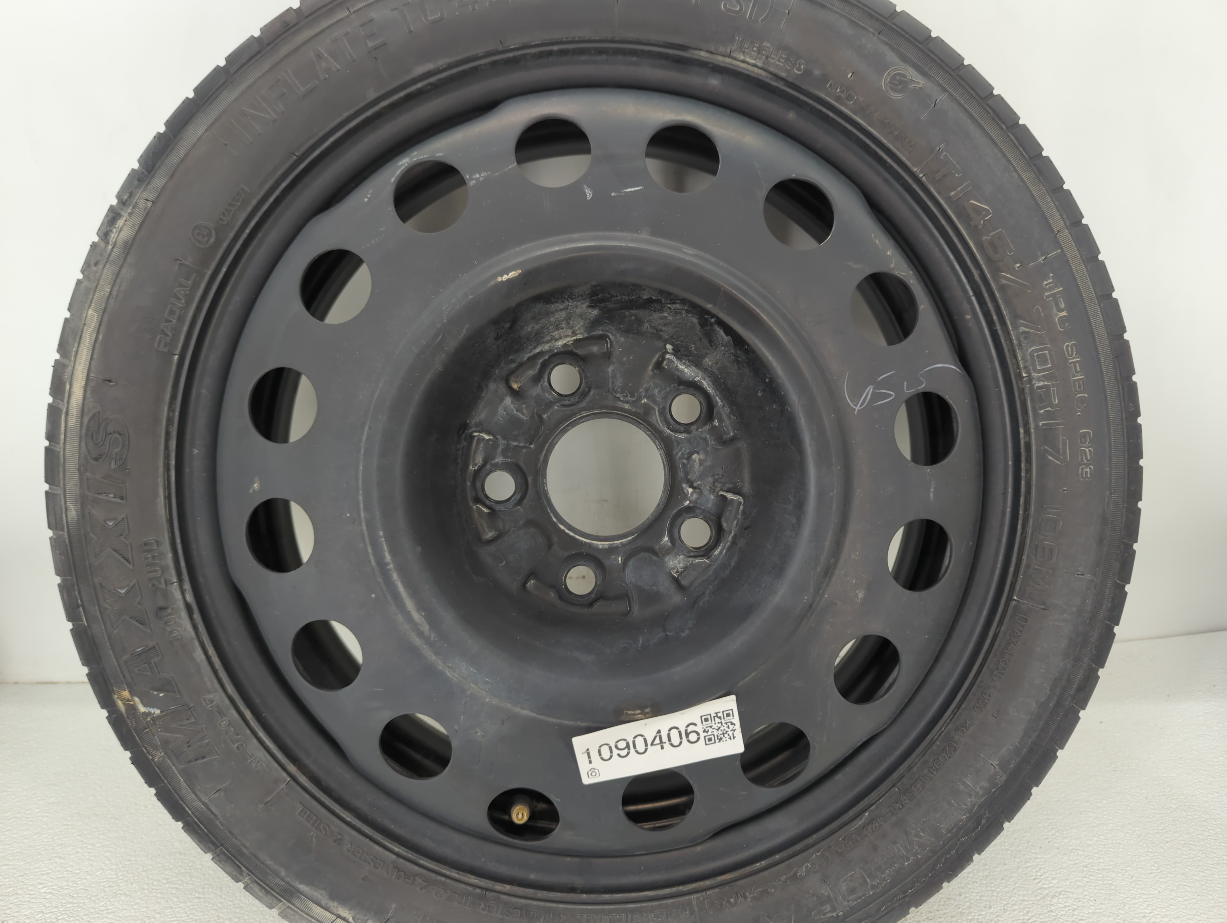 2019-2022 Toyota Corolla Spare Donut Tire Wheel Rim Oem 1090406 - Oemusedautoparts1.com