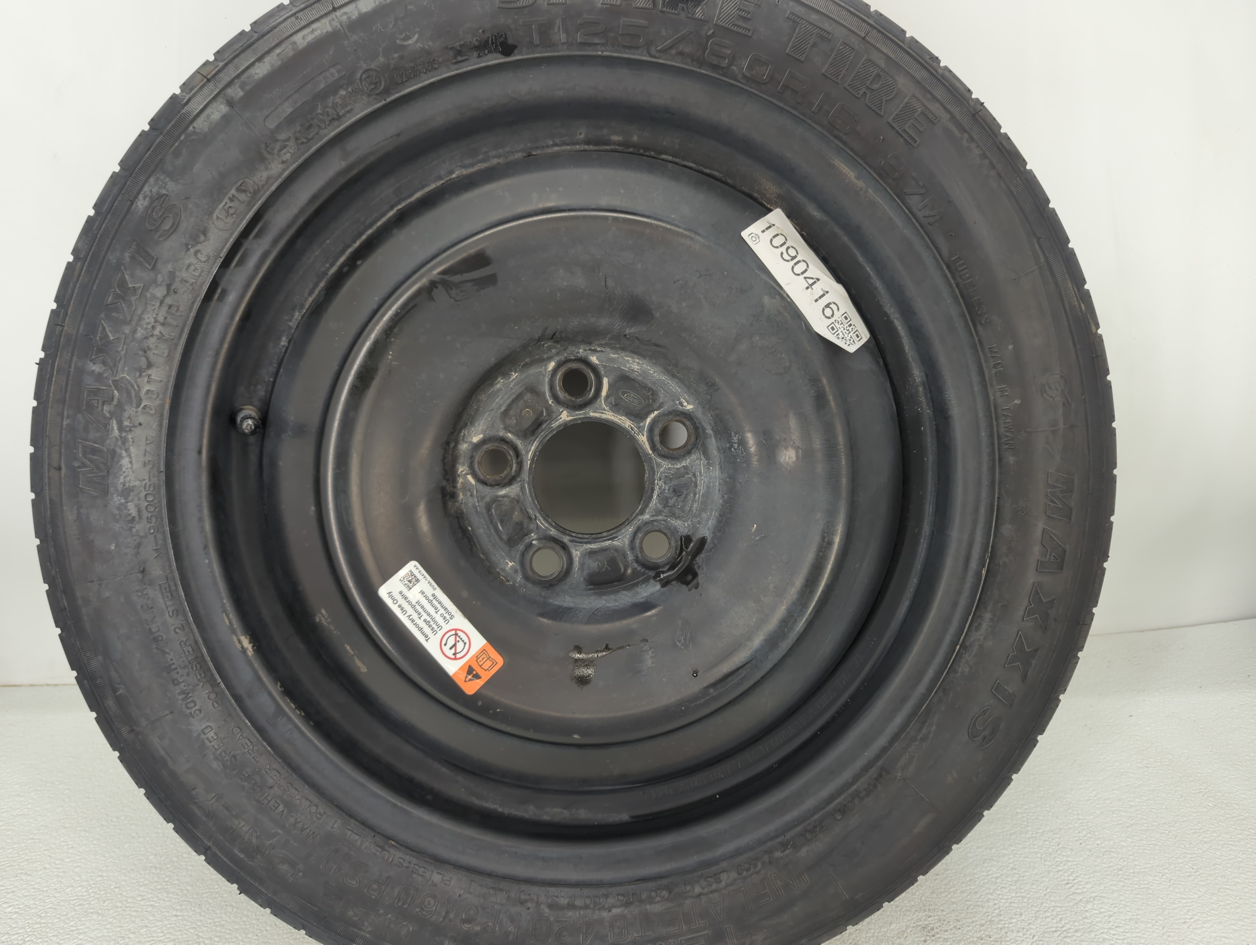2013-2020 Ford Fusion Spare Donut Tire Wheel Rim Oem 1090416 - Oemusedautoparts1.com