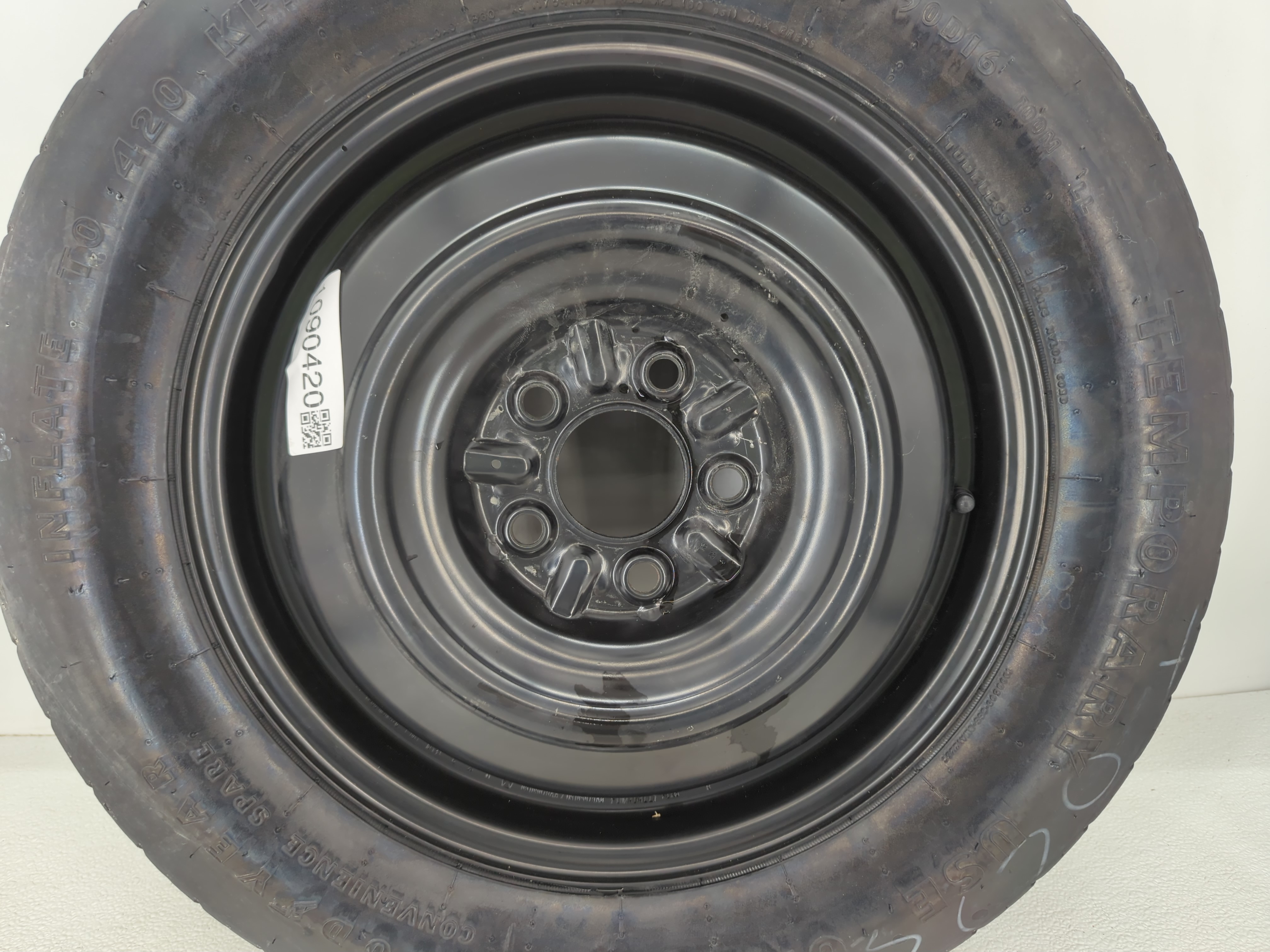 2011-2014 Chrysler 200 Spare Donut Tire Wheel Rim Oem 1090420 - Oemusedautoparts1.com