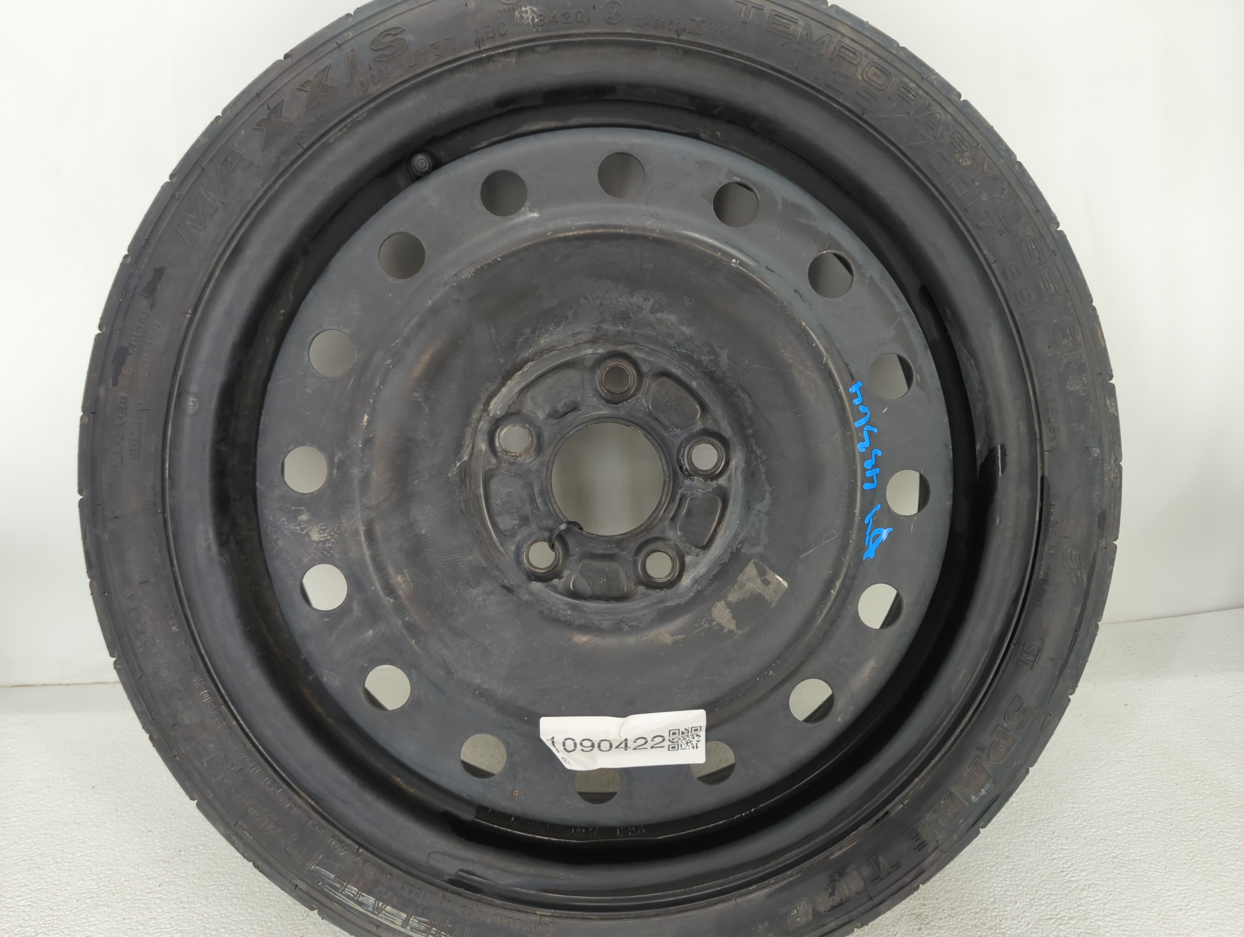 2020-2021 Honda Civic Spare Donut Tire Wheel Rim Oem 1090422 - Oemusedautoparts1.com