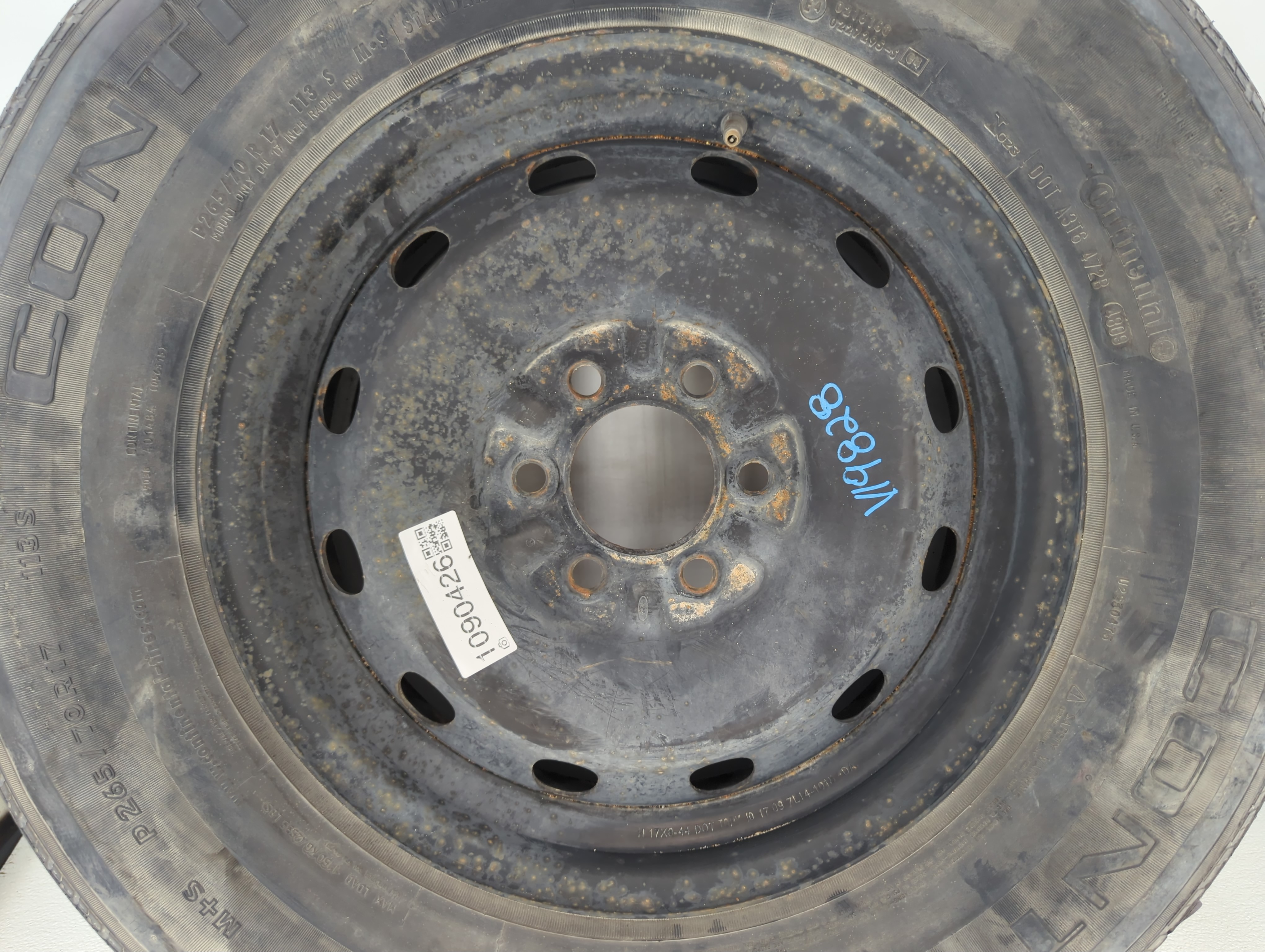 Lincoln Navigator Spare Donut Tire Wheel Rim Oem 1090426 - Oemusedautoparts1.com