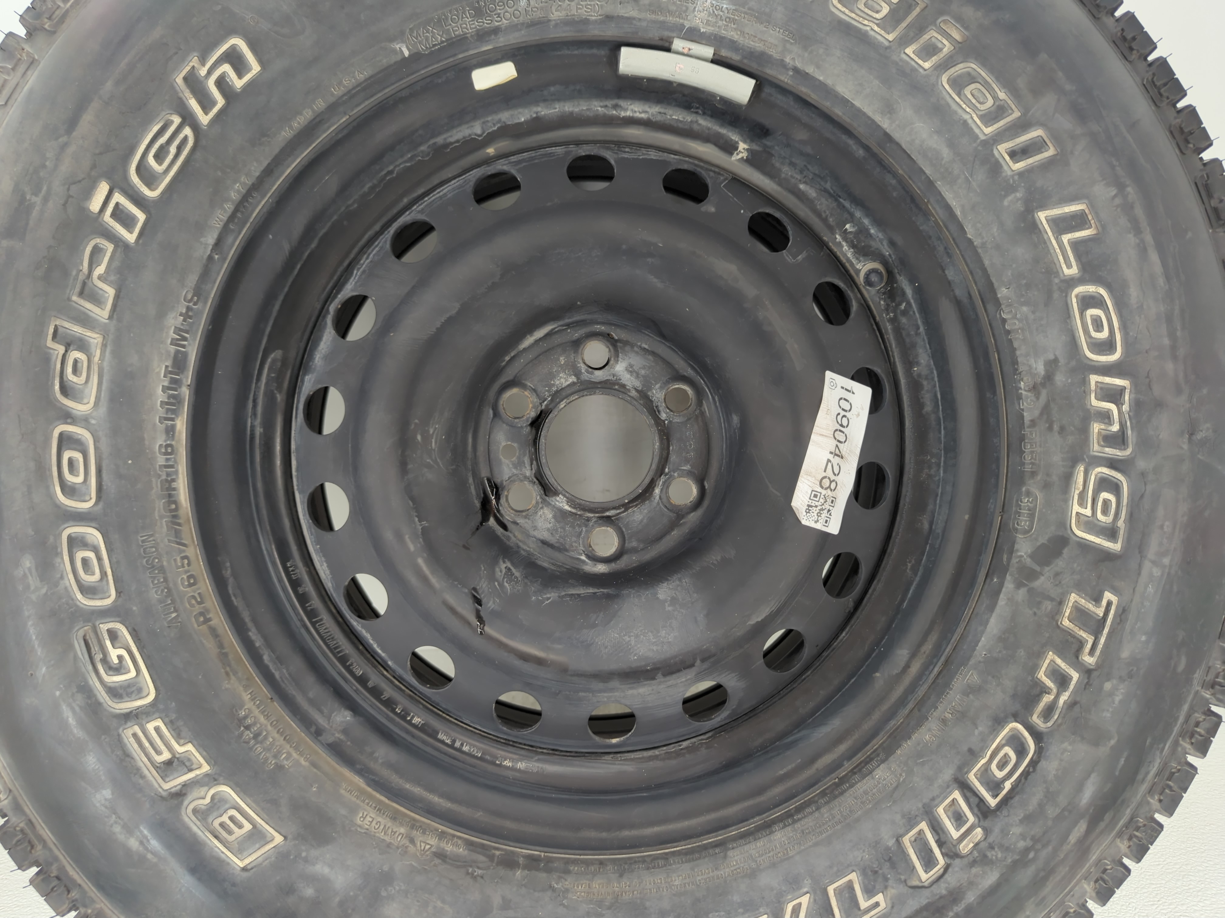 2009-2013 Nissan Frontier Spare Donut Tire Wheel Rim Oem 1090428 - Oemusedautoparts1.com