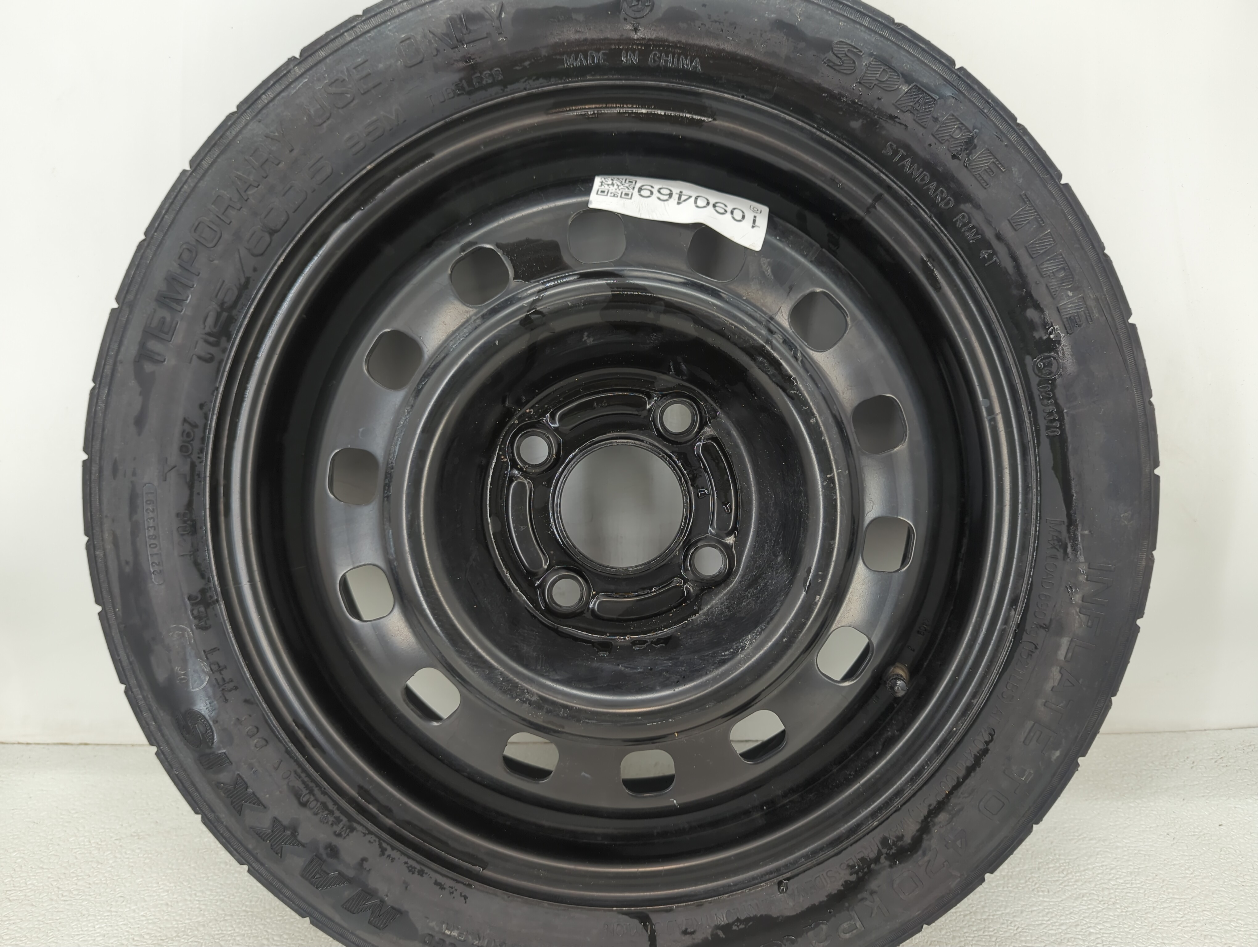 2000-2011 Ford Focus Spare Donut Tire Wheel Rim Oem 1090469 - Oemusedautoparts1.com