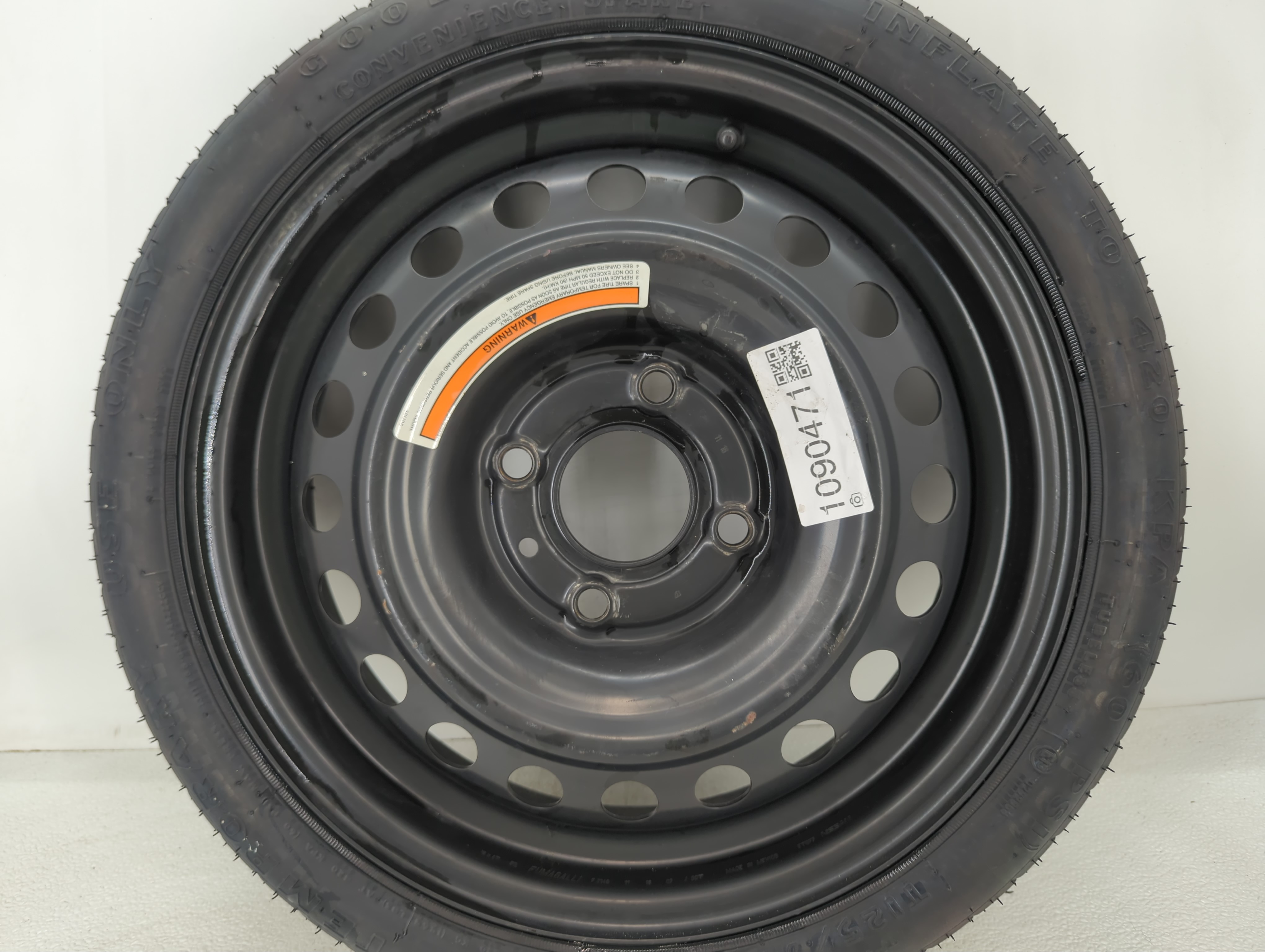 2007-2012 Nissan Sentra Spare Donut Tire Wheel Rim Oem 1090471 - Oemusedautoparts1.com