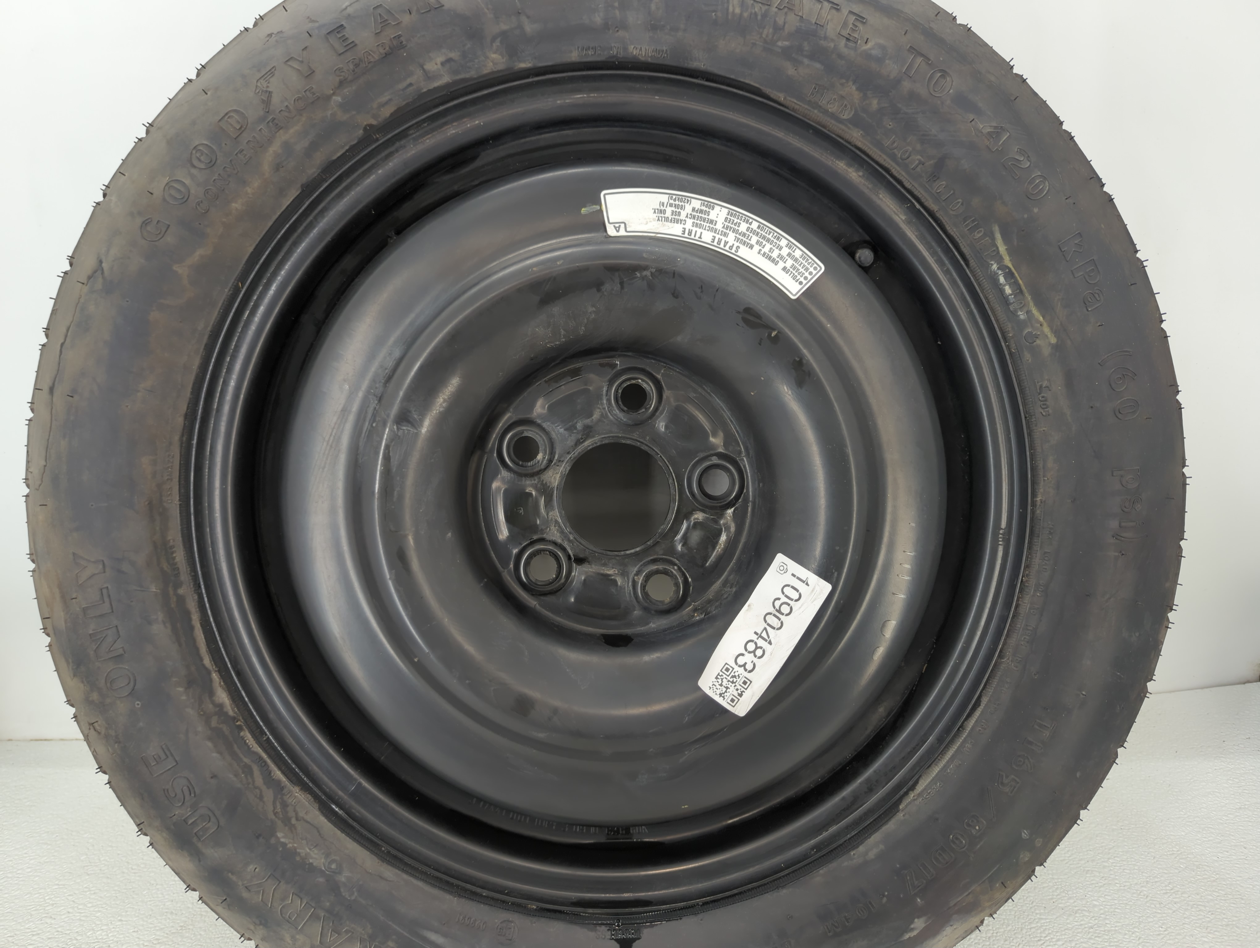 2007-2013 Acura Mdx Spare Donut Tire Wheel Rim Oem 1090483 - Oemusedautoparts1.com