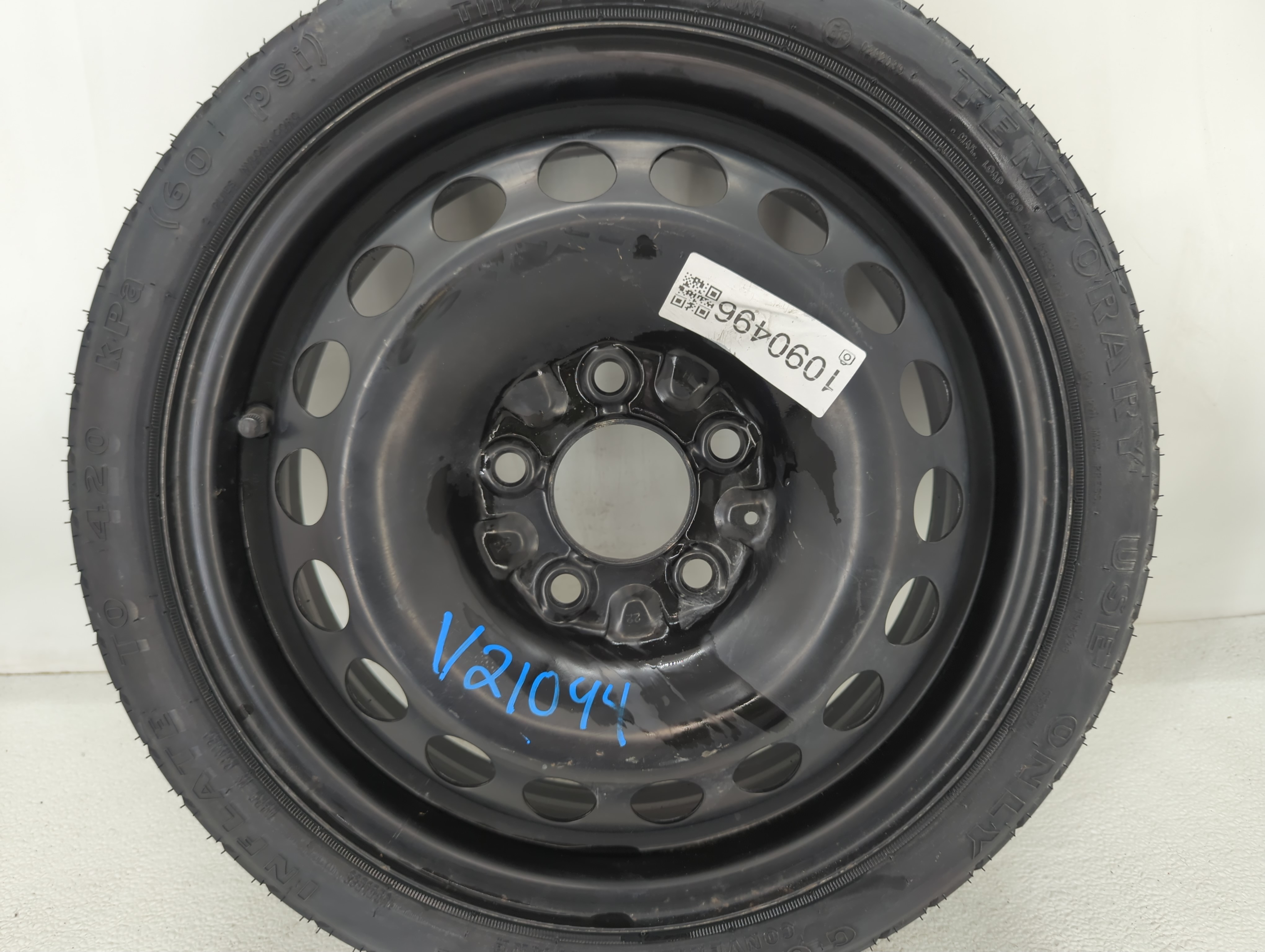 2006-2009 Chevrolet Hhr Spare Donut Tire Wheel Rim Oem 1090496 - Oemusedautoparts1.com