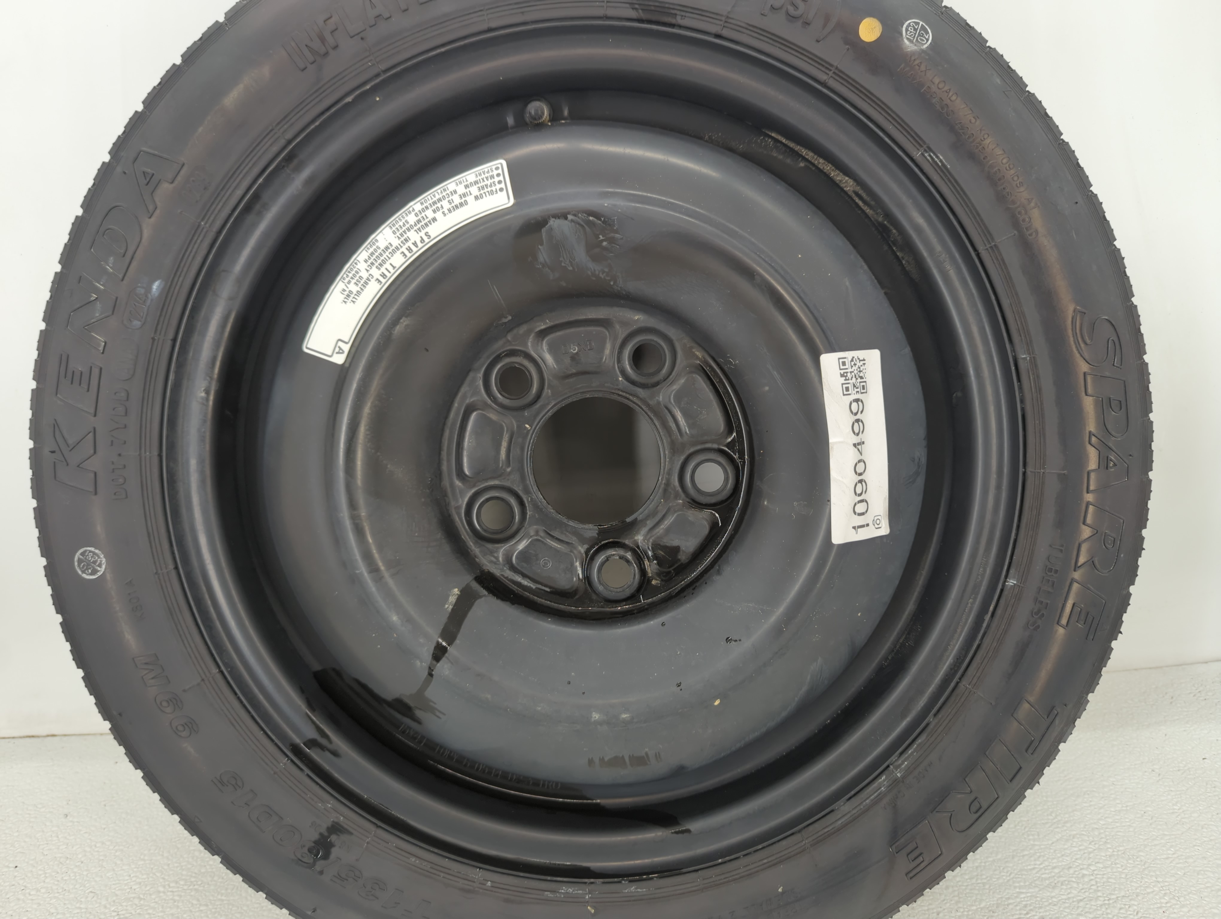 2012-2015 Honda Civic Spare Donut Tire Wheel Rim Oem 1090499 - Oemusedautoparts1.com