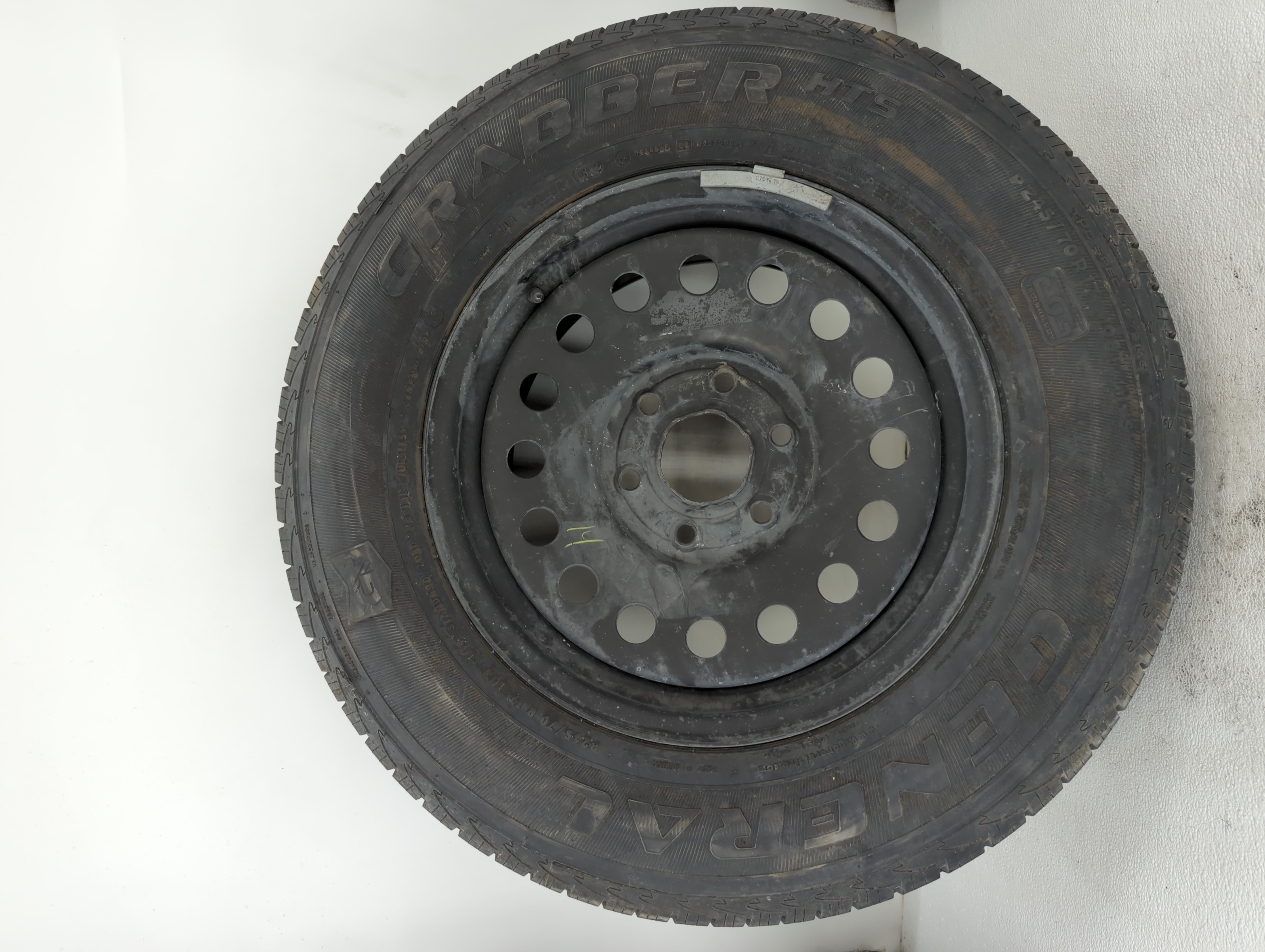 Picture of 2007-2019 Chevrolet Silverado 1500 Spare Donut Tire Wheel Rim Oem 1090507