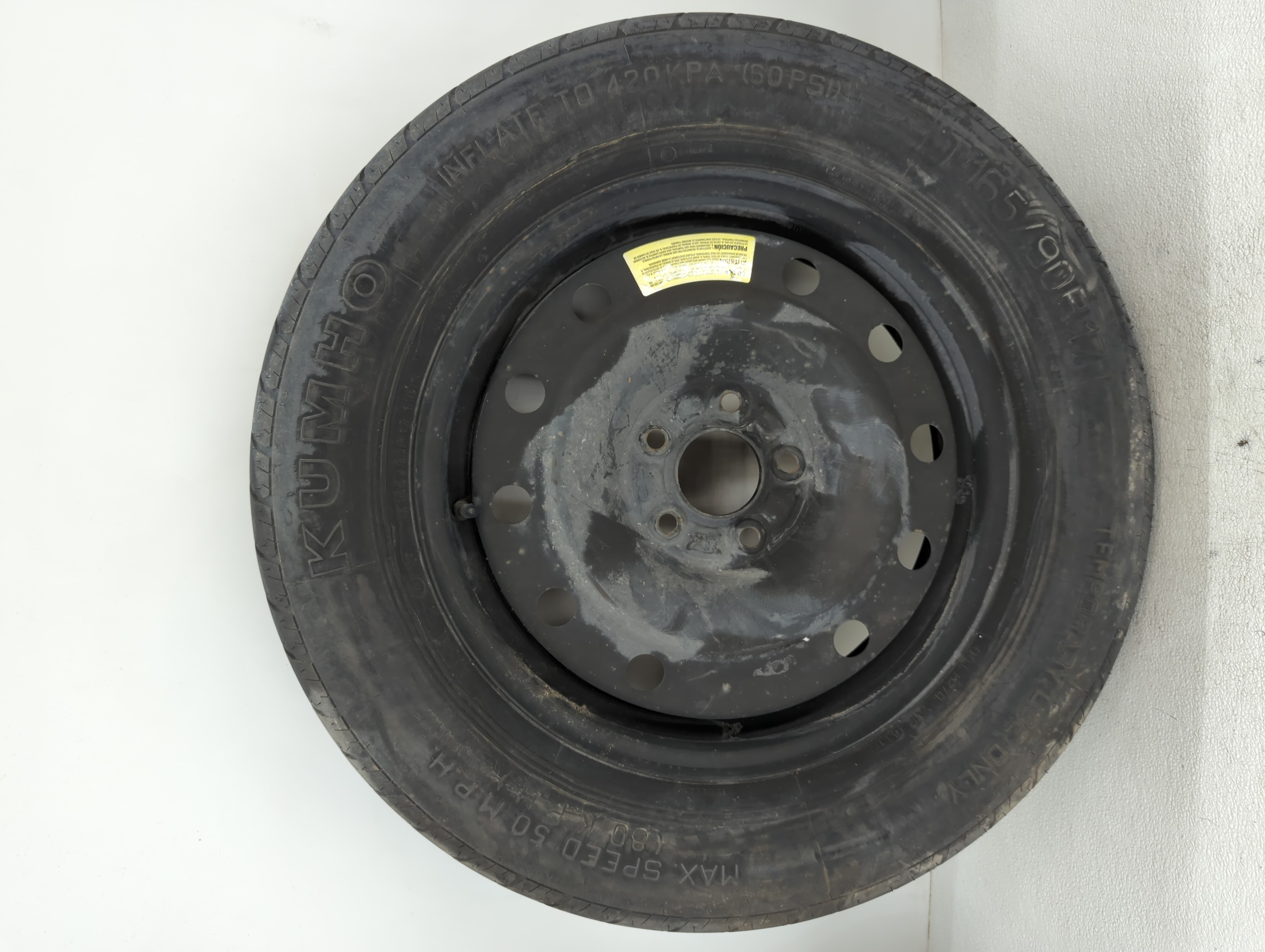 2011-2020 Kia Sorento Spare Donut Tire Wheel Rim Oem 1090510 - Oemusedautoparts1.com
