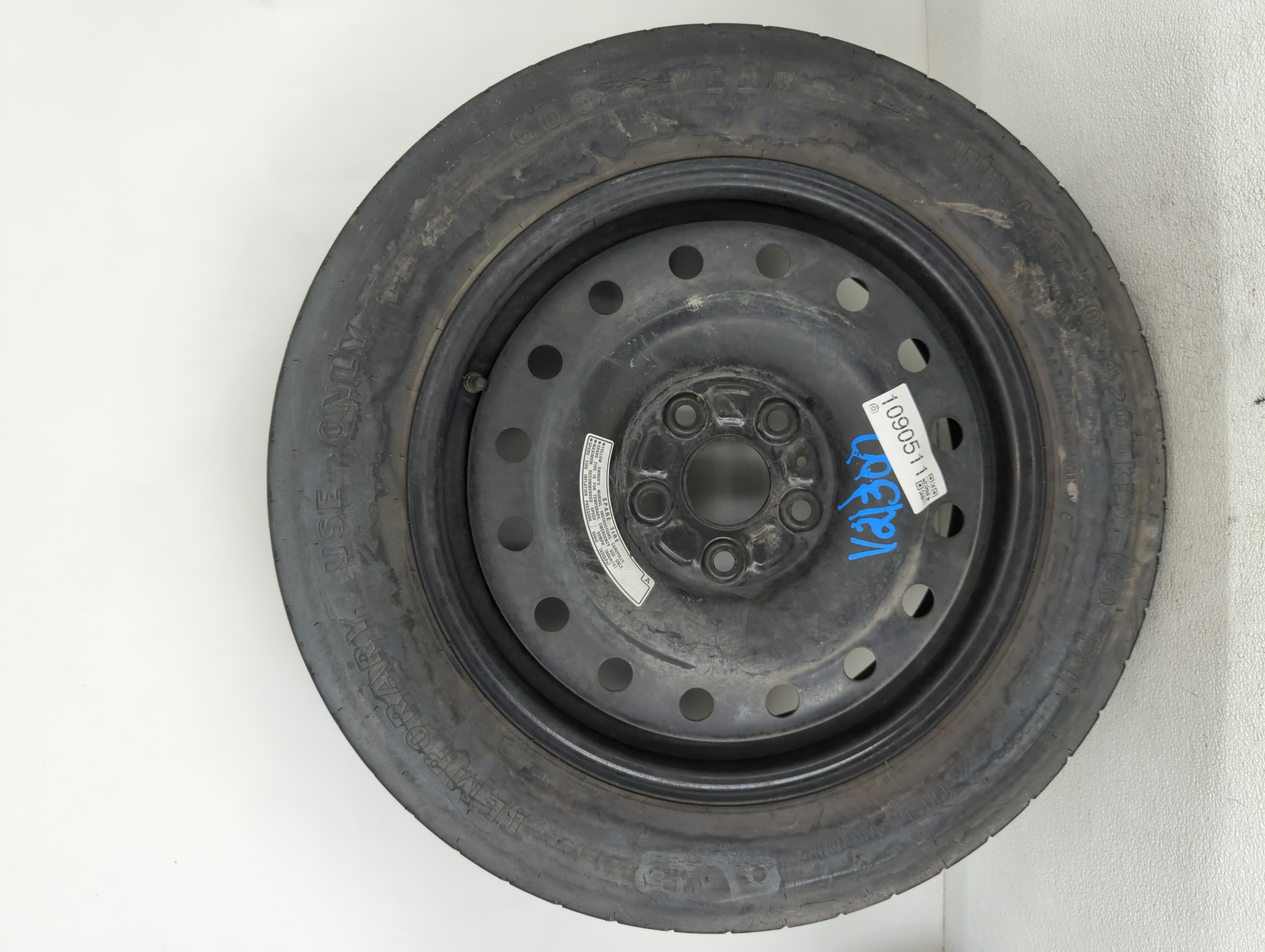 2016-2022 Honda Pilot Spare Donut Tire Wheel Rim Oem 1090511 - Oemusedautoparts1.com
