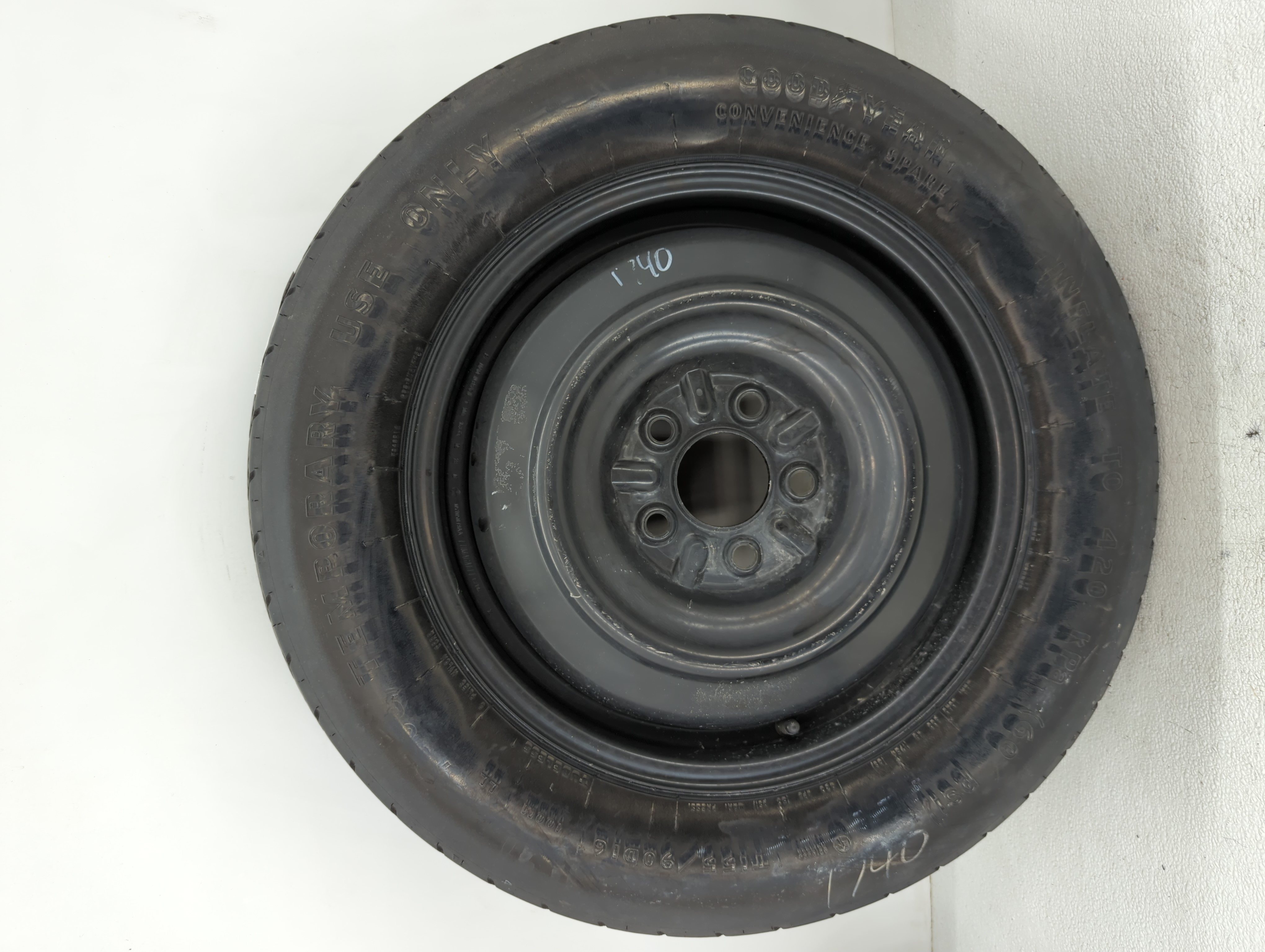 Picture of 2007-2017 Jeep Patriot Spare Donut Tire Wheel Rim Oem 1090514
