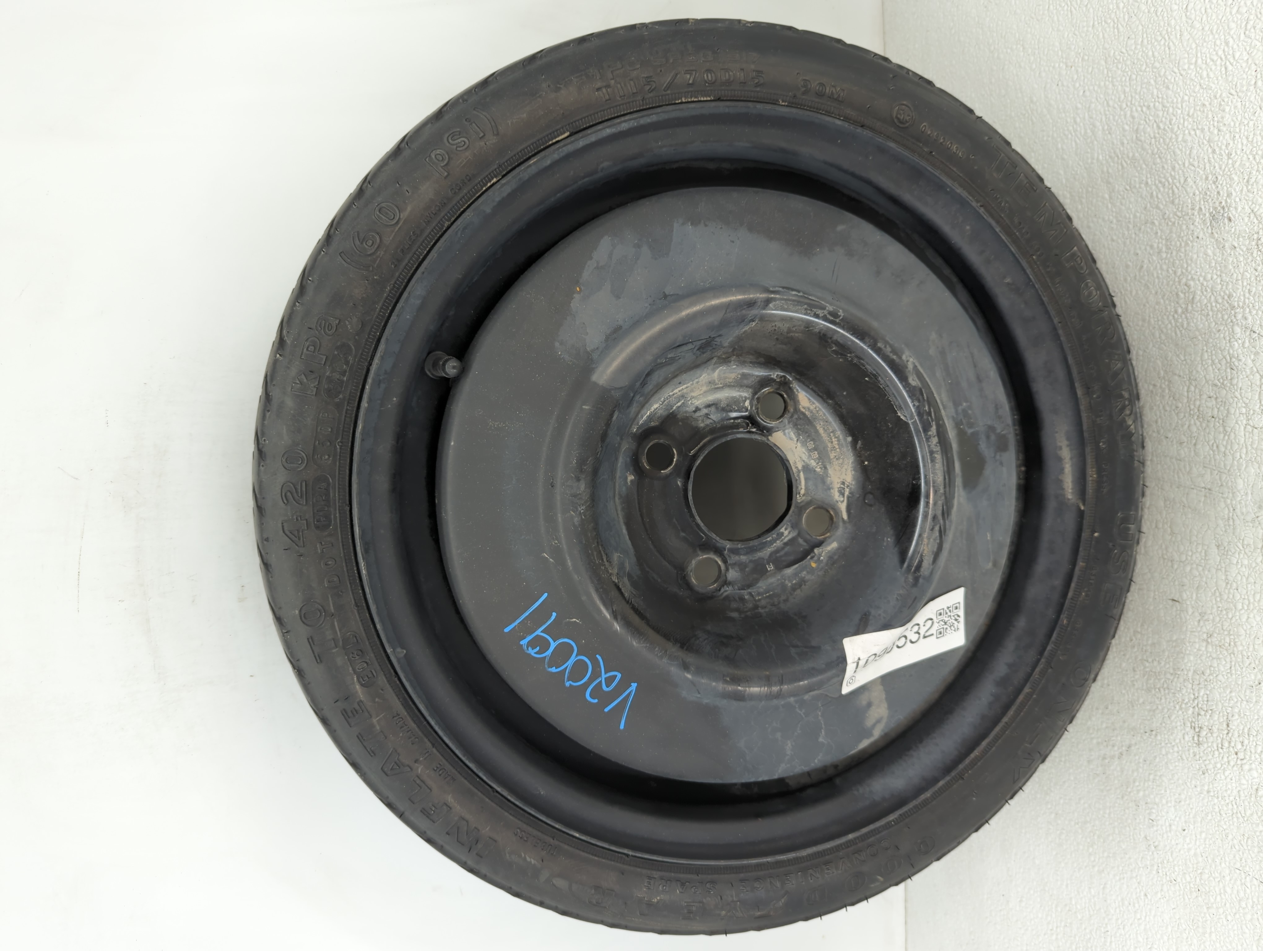 2005-2010 Chevrolet Cobalt Spare Donut Tire Wheel Rim Oem 1090532 - Oemusedautoparts1.com