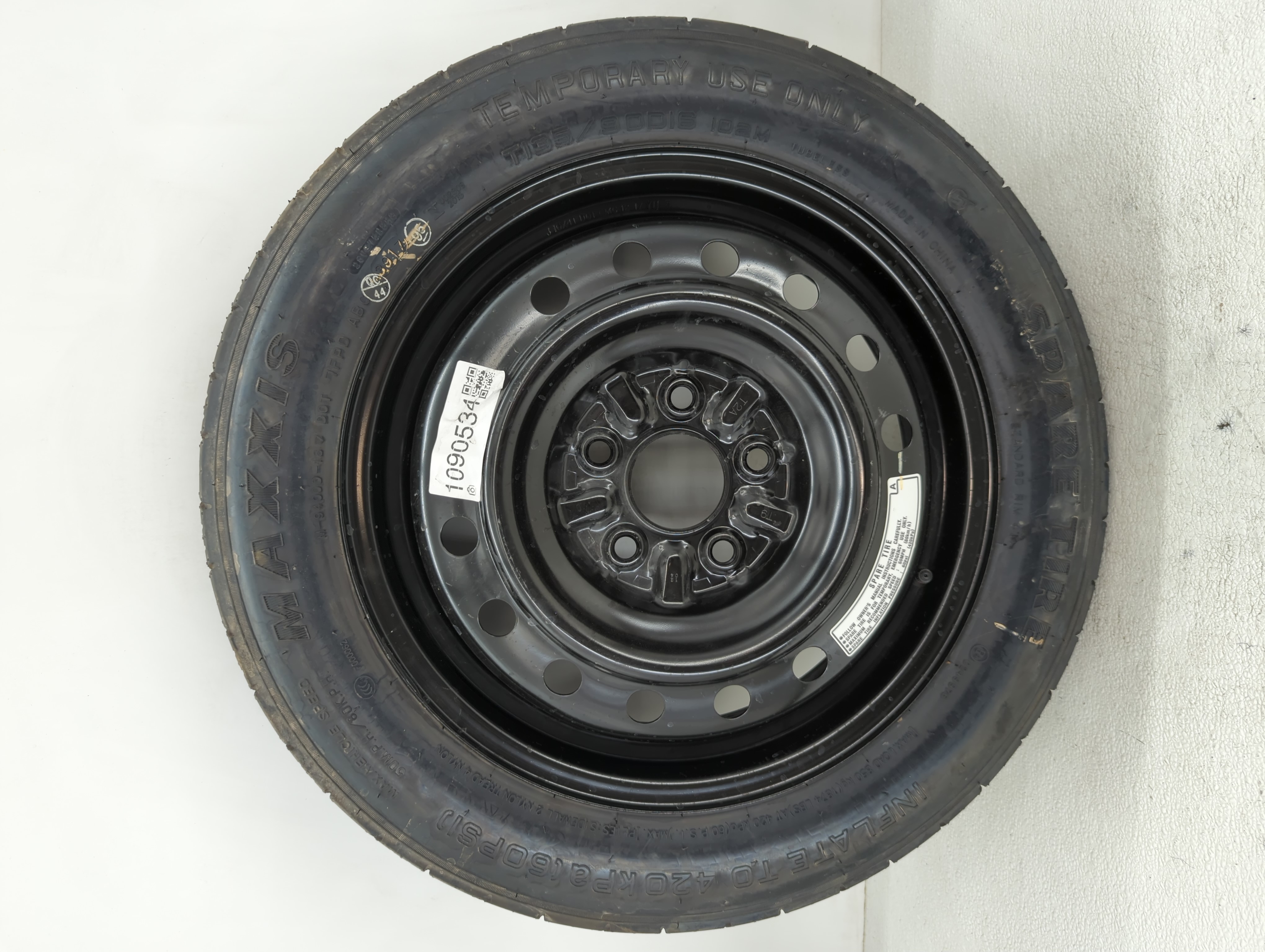 2013-2022 Honda Accord Spare Donut Tire Wheel Rim Oem 1090534 - Oemusedautoparts1.com
