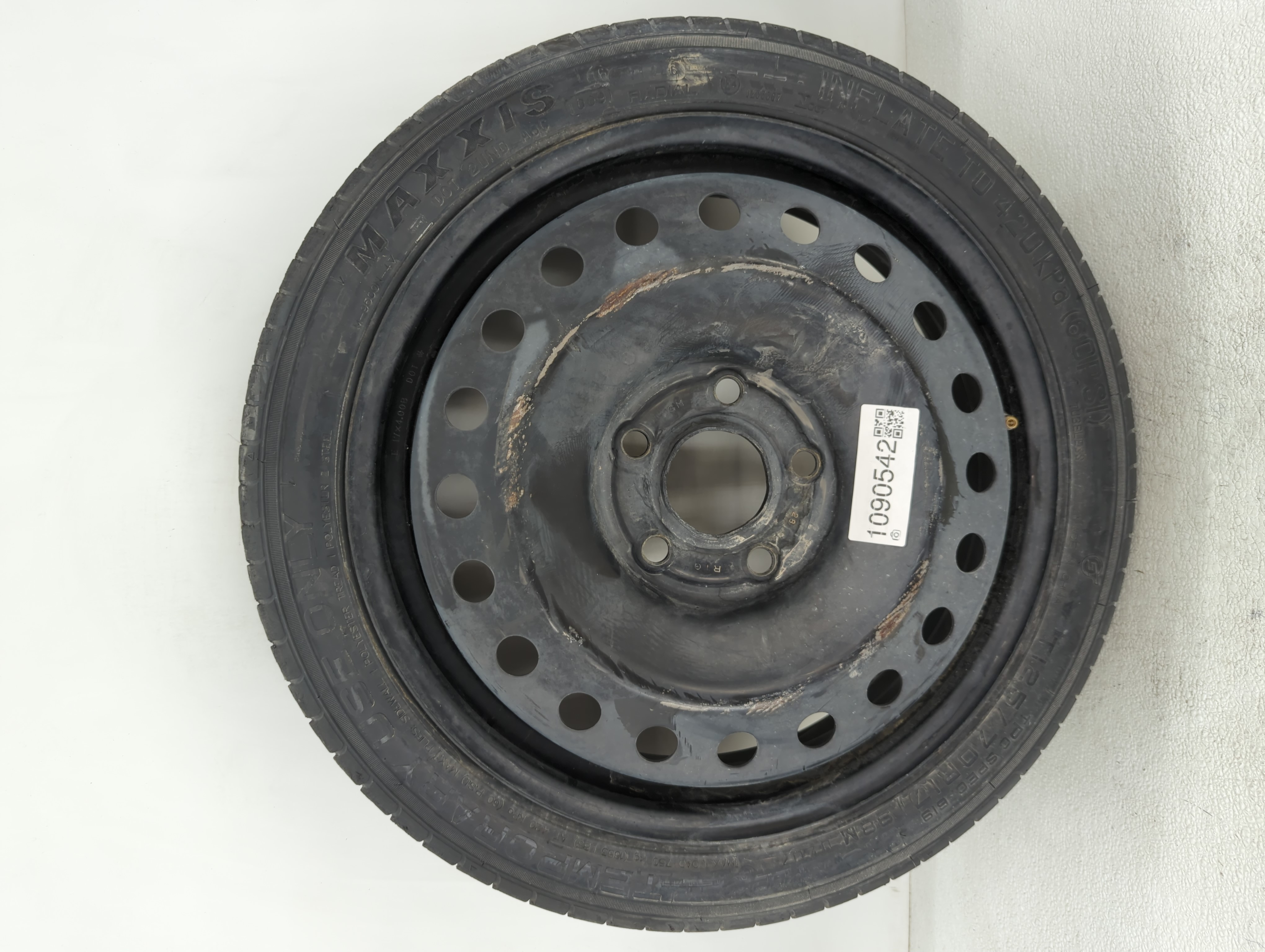 Picture of 2010-2016 Buick Lacrosse Spare Donut Tire Wheel Rim Oem 1090542