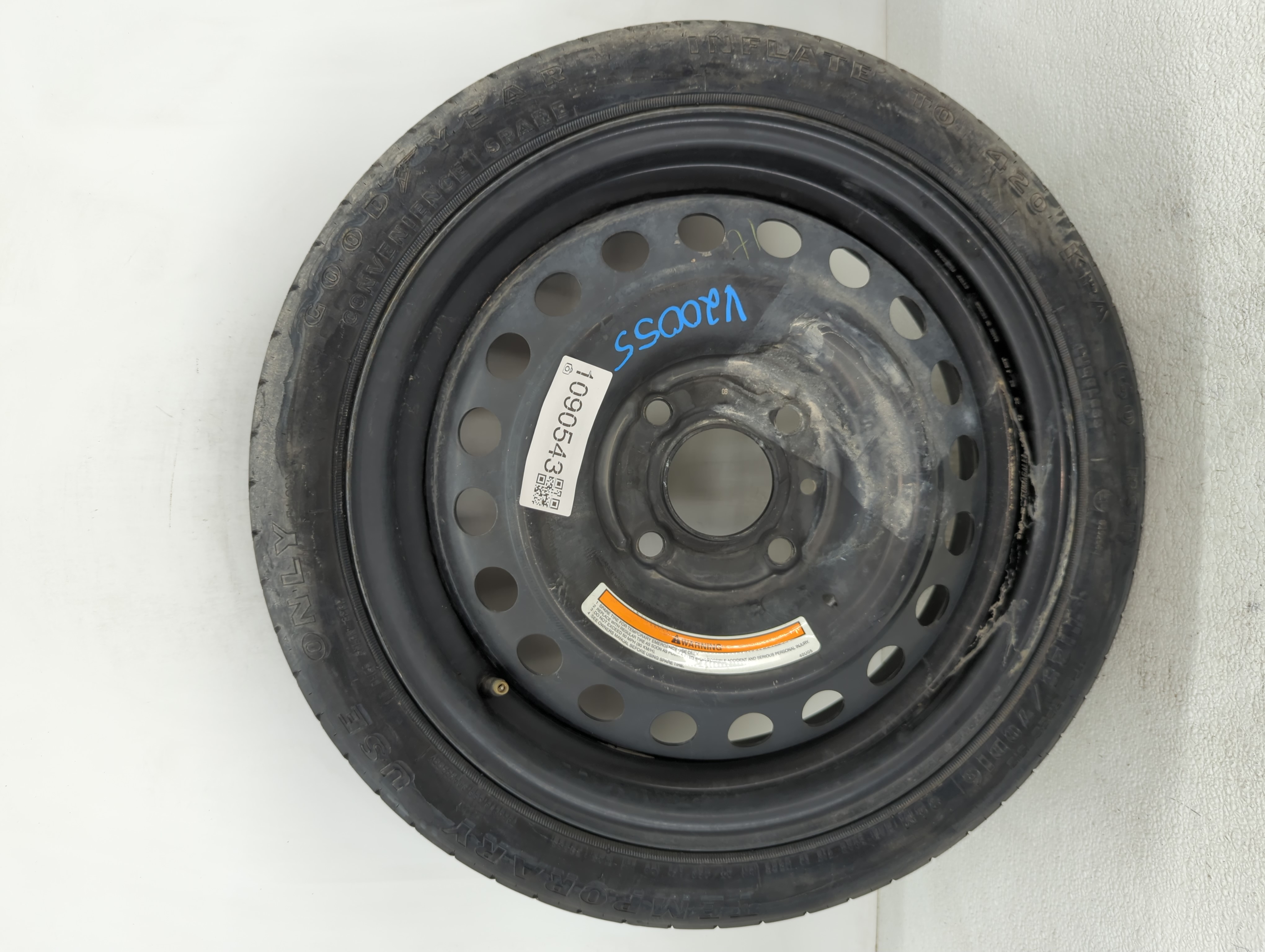 Picture of 2007-2012 Nissan Sentra Spare Donut Tire Wheel Rim Oem 1090543