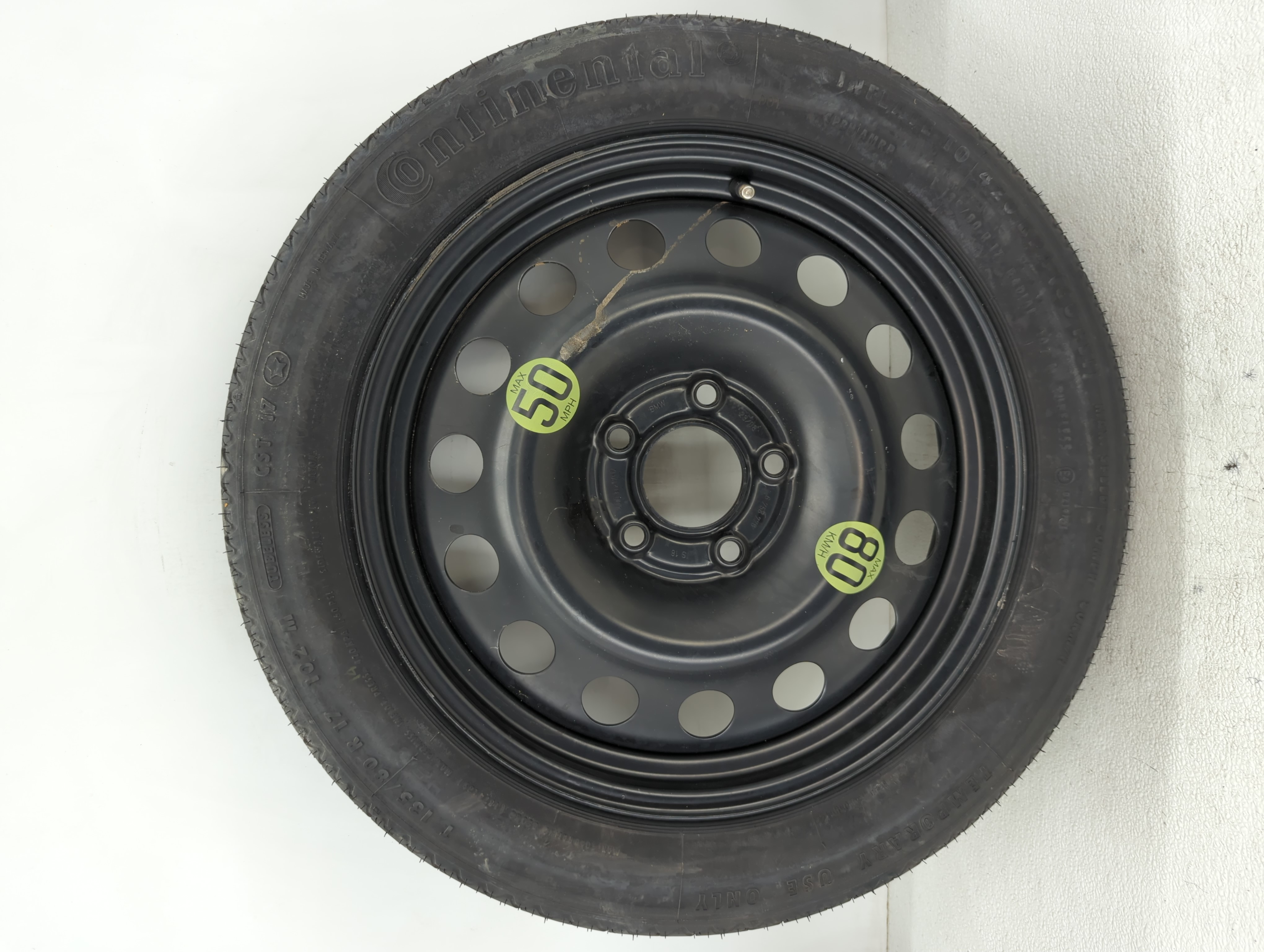 2008-2010 Bmw 535i Spare Donut Tire Wheel Rim Oem 1090553 - Oemusedautoparts1.com